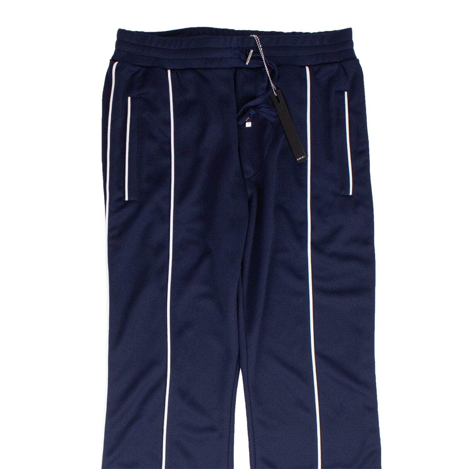 Amiri 500-750, amiri, channelenable-all, chicmi, couponcollection, gender-mens, main-clothing, mens-shoes, mens-track-pants, size-l L Navy Sheen Track Pants AMR-XBTM-0090/L AMR-XBTM-0090/L