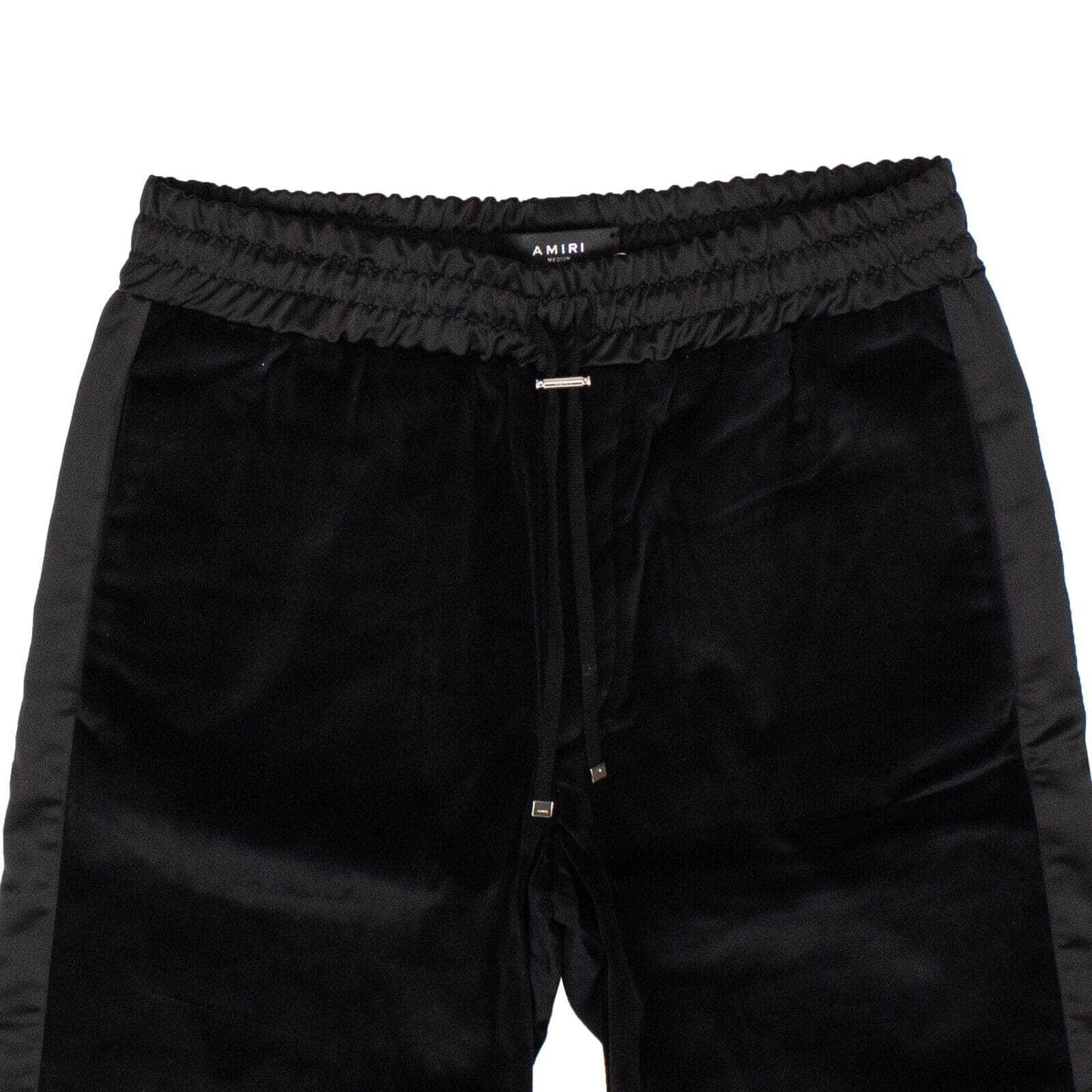 Amiri 500-750, amiri, channelenable-all, chicmi, couponcollection, gender-mens, main-clothing, mens-shoes, size-m M Black Velvet Satin Shorts 95-AMR-1044/M 95-AMR-1044/M