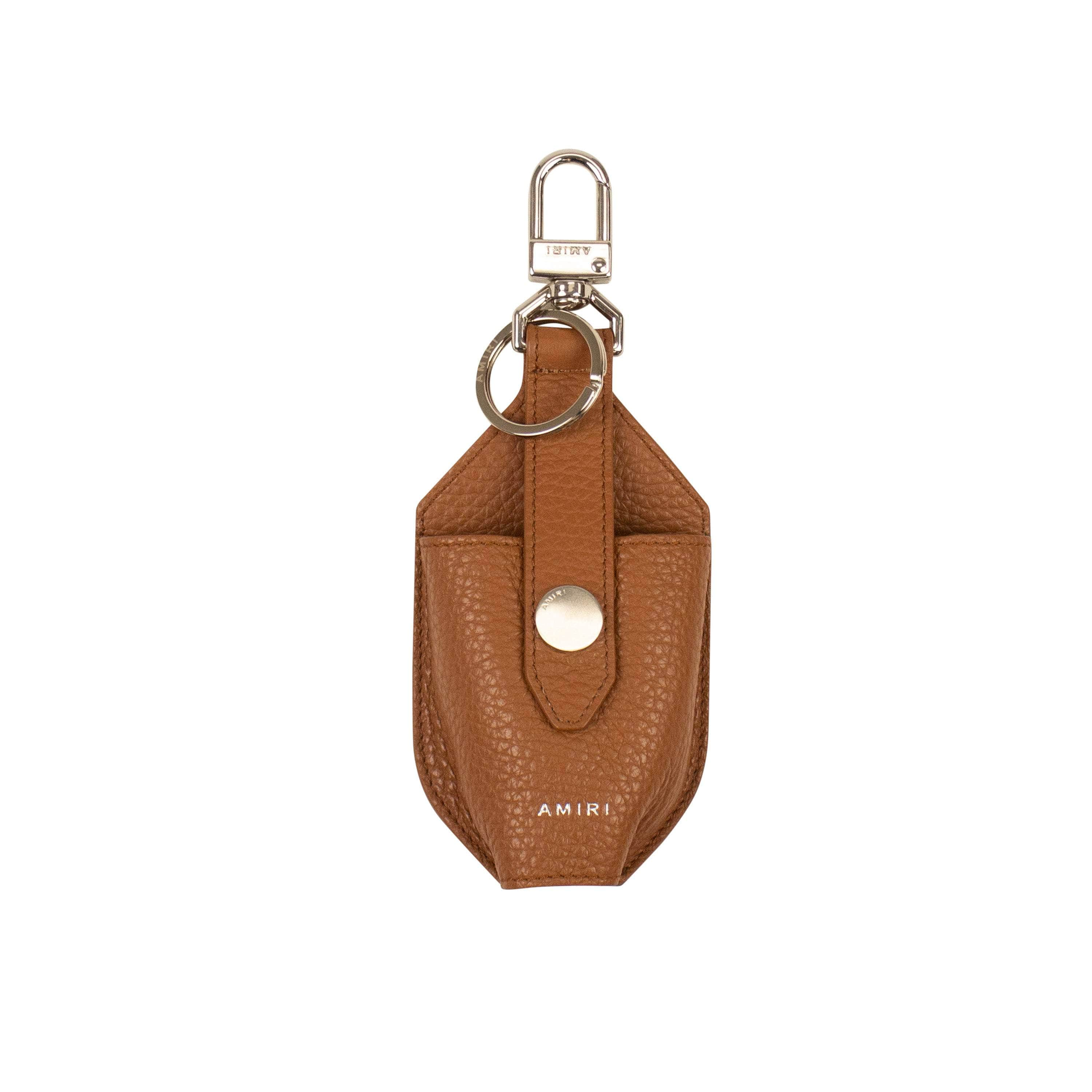 Amiri AMR-XACC-0071/OS NWT AMIRI Brown Pebbled Hand Sanitizer Size OS $350 AMR-XACC-0071/OS