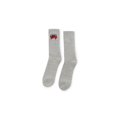 Amiri AMR-XACC-0089/41-42 NWT AMIRI Grey Hearts Cotton Socks Size 41-42 $120 AMR-XACC-0089/41-42