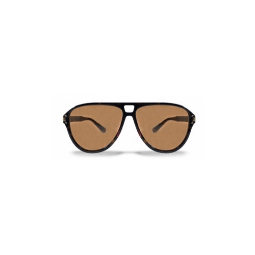 Amiri AMR-XACC-0103/OS NIB AMIRI Brown Aviator Logo Sunglasses Size OS $490 AMR-XACC-0103/OS