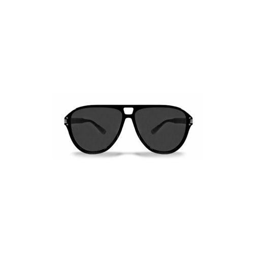 Amiri AMR-XACC-0104/OS NIB AMIRI Black Aviator Logo Sunglasses Size OS $490 AMR-XACC-0104/OS