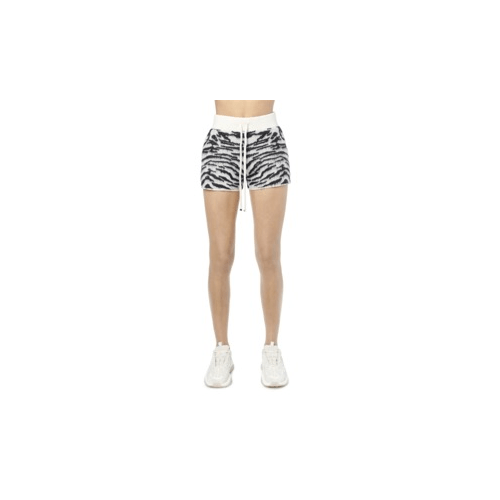 Amiri AMR-XBTM-0107/M AMR-XBTM-0107/M WBR001_004 Zebra Amiri ANIMAL JAQUARD SHORTS Size M AMR-XBTM-0107/M