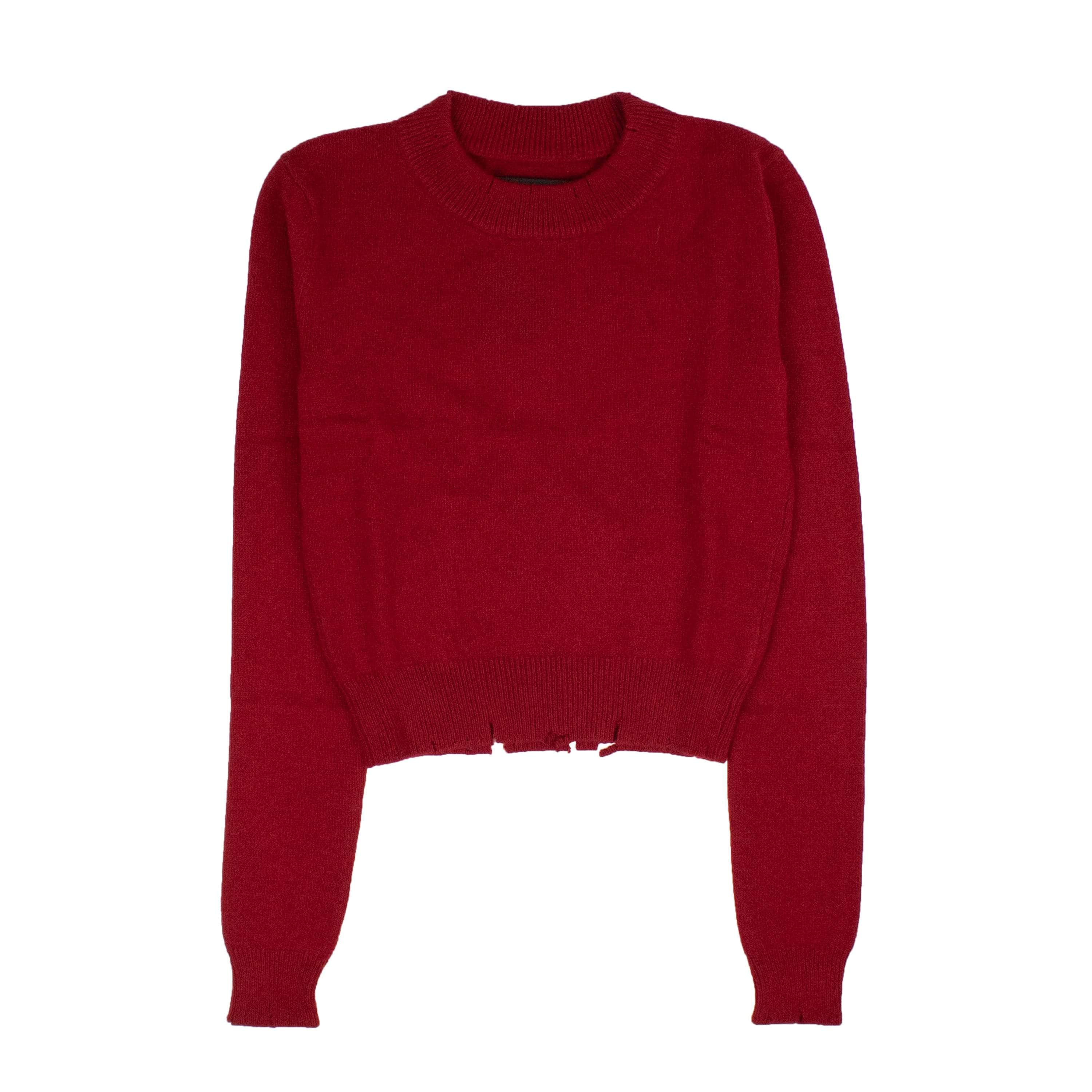 Amiri AMR-XHDS-0114/M NWT AMIRI Red Classic Cashmere Crewneck Size M $890 AMR-XHDS-0114/M