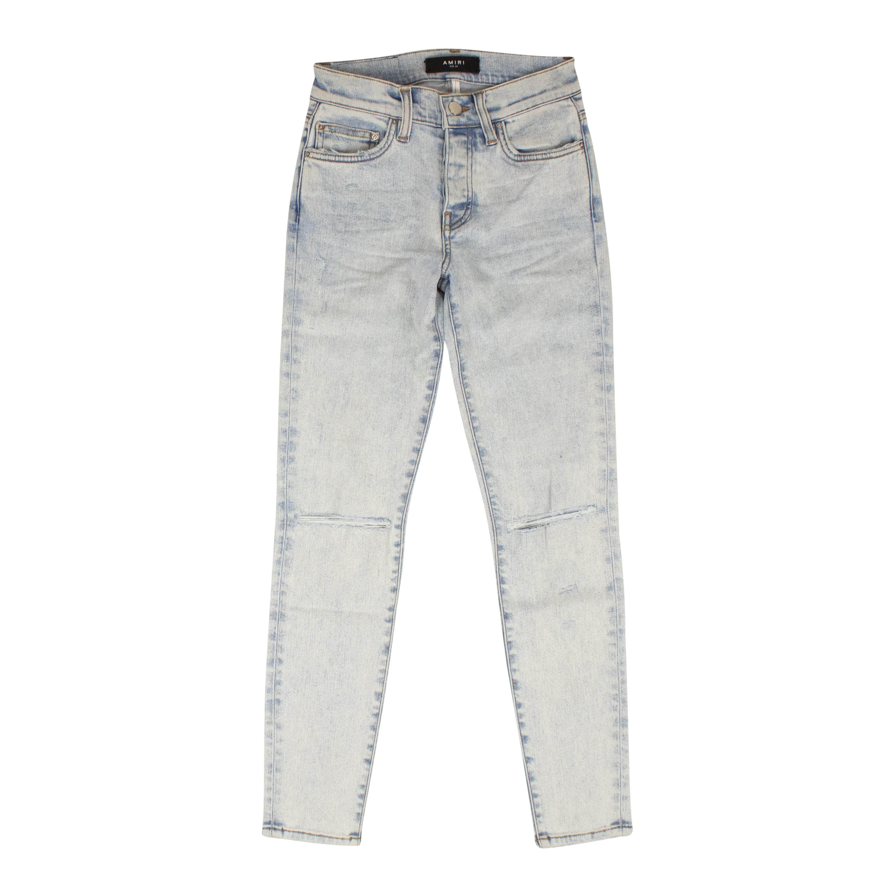 Amiri AMR-XJNS-0073/25 NWT AMIRI Blue Thrasher Jeans Size 25 $890 AMR-XJNS-0073/25