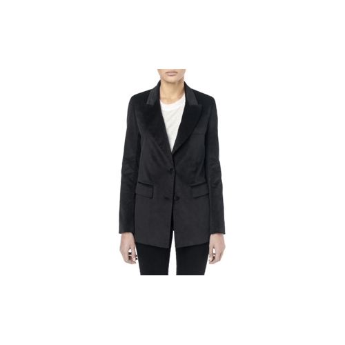 Amiri AMR-XTPS-0201/4 AMR-XTPS-0201/4 WJF020_001 Black Amiri VELVET BLAZER Size 4 AMR-XTPS-0201/4