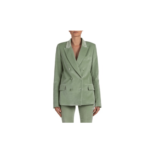 Amiri AMR-XTPS-0249/36 NWT AMIRI Green Velvet Oversized Blazer Size 0/36 $1490 AMR-XTPS-0249/36