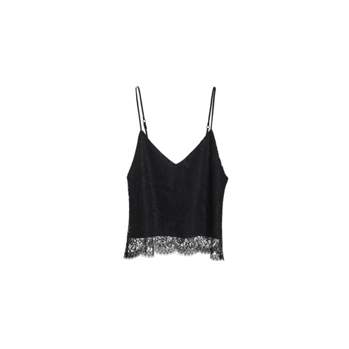 Amiri AMR-XTSH-0103/M NWT AMIRI Black Lace Tank Top Size M $450 AMR-XTSH-0103/M