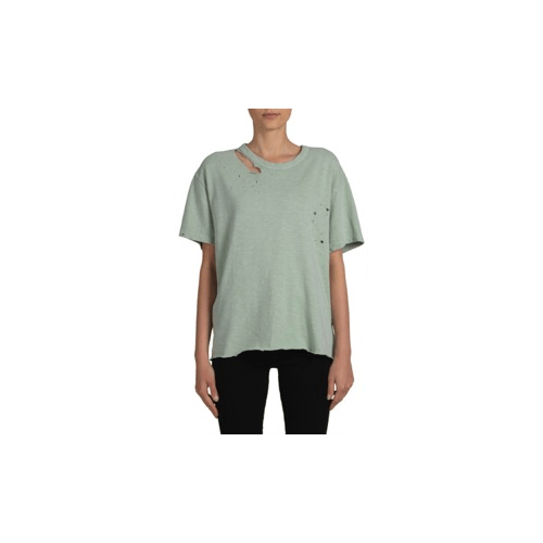 Amiri AMR-XTSH-0114/L NWT AMIRI Green Slash Cotton T-Shirt Size L $350 AMR-XTSH-0114/L