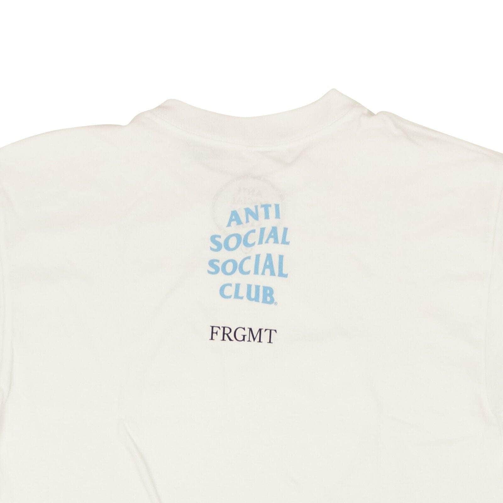 Anti Social Social Club anti-social-social-club, channelenable-all, chicmi, couponcollection, gender-mens, main-clothing, mens-shoes, size-l, under-250 White Interference Short Sleeve T-Shirt