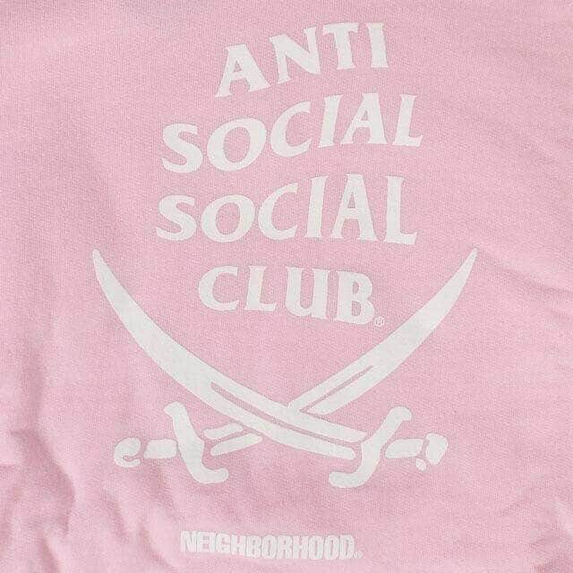 Men's ANTI SOCIAL SOCIAL CLUB x Neighborhood 6IX Hoodie Sweatshirt - P