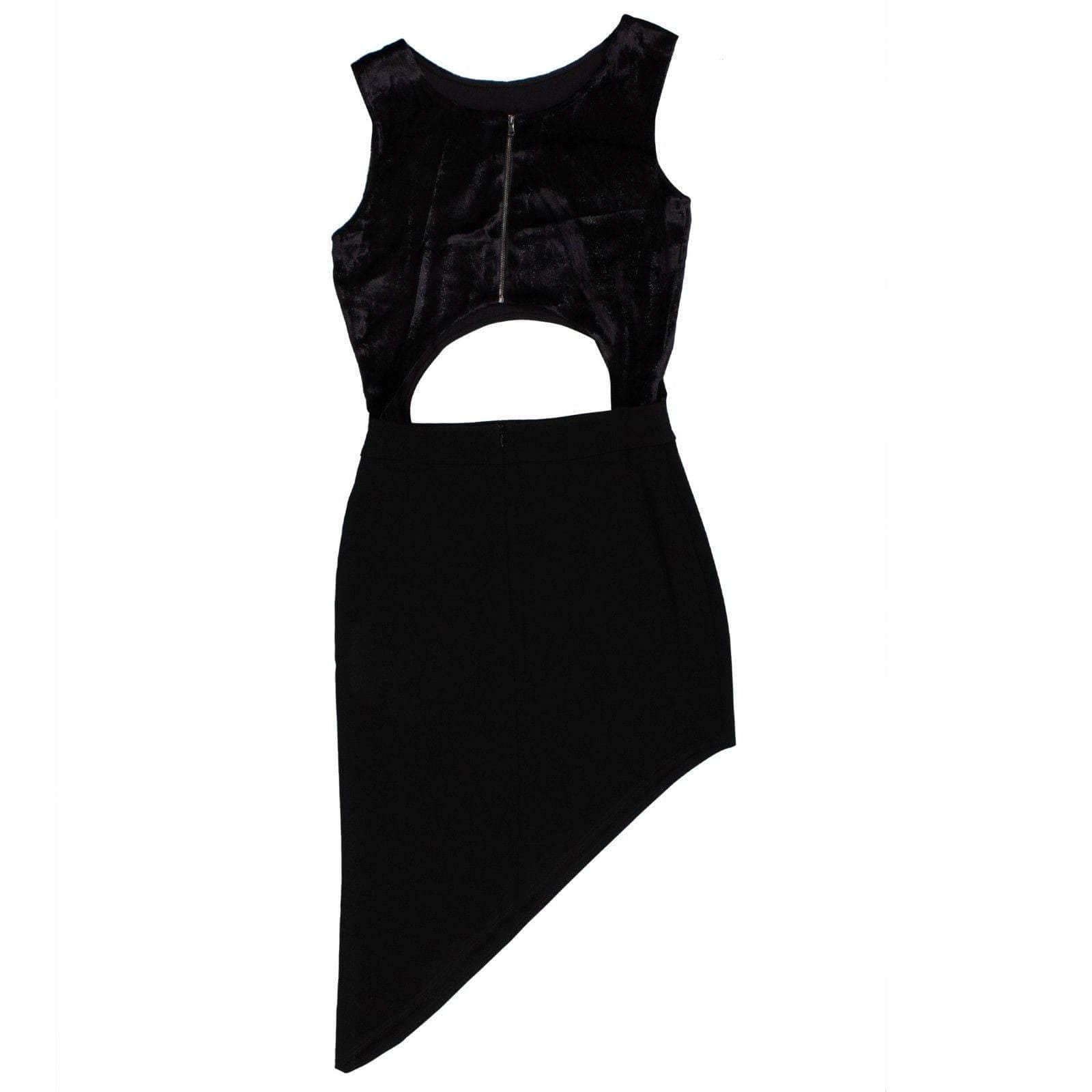 Baja East 250-500, 326WRTW, baja-east, couponcollection, dresses, gender-womens, main-clothing, size-xs XS Galaxy Cut Out Dress - Black 58LE-1611/1 58LE-1611/1