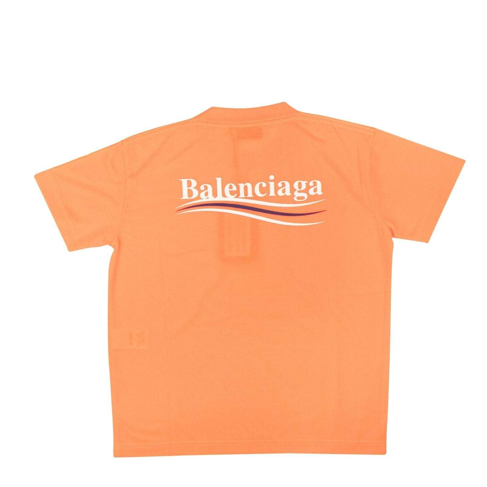 Balenciaga 500-750, balenciaga, couponcollection, gender-womens, main-clothing, size-l, size-m, size-s, size-xl, size-xs Women's Orange Political Campign T-Shirt