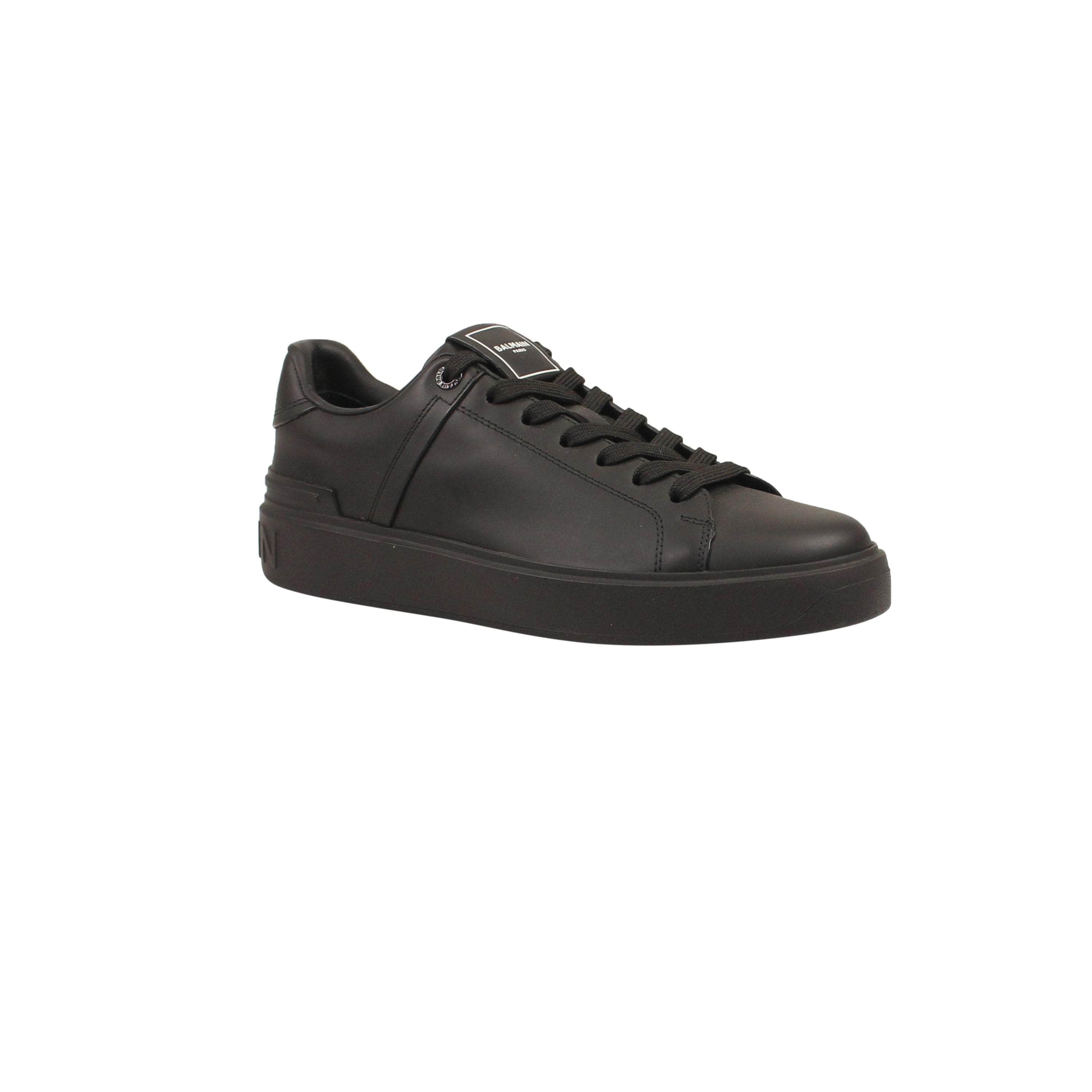 Balmain 500-750, channelenable-all, chicmi, couponcollection, main-shoes, shop375, size-39, Stadium Goods, stadiumgoods Black B- Court Sneakers