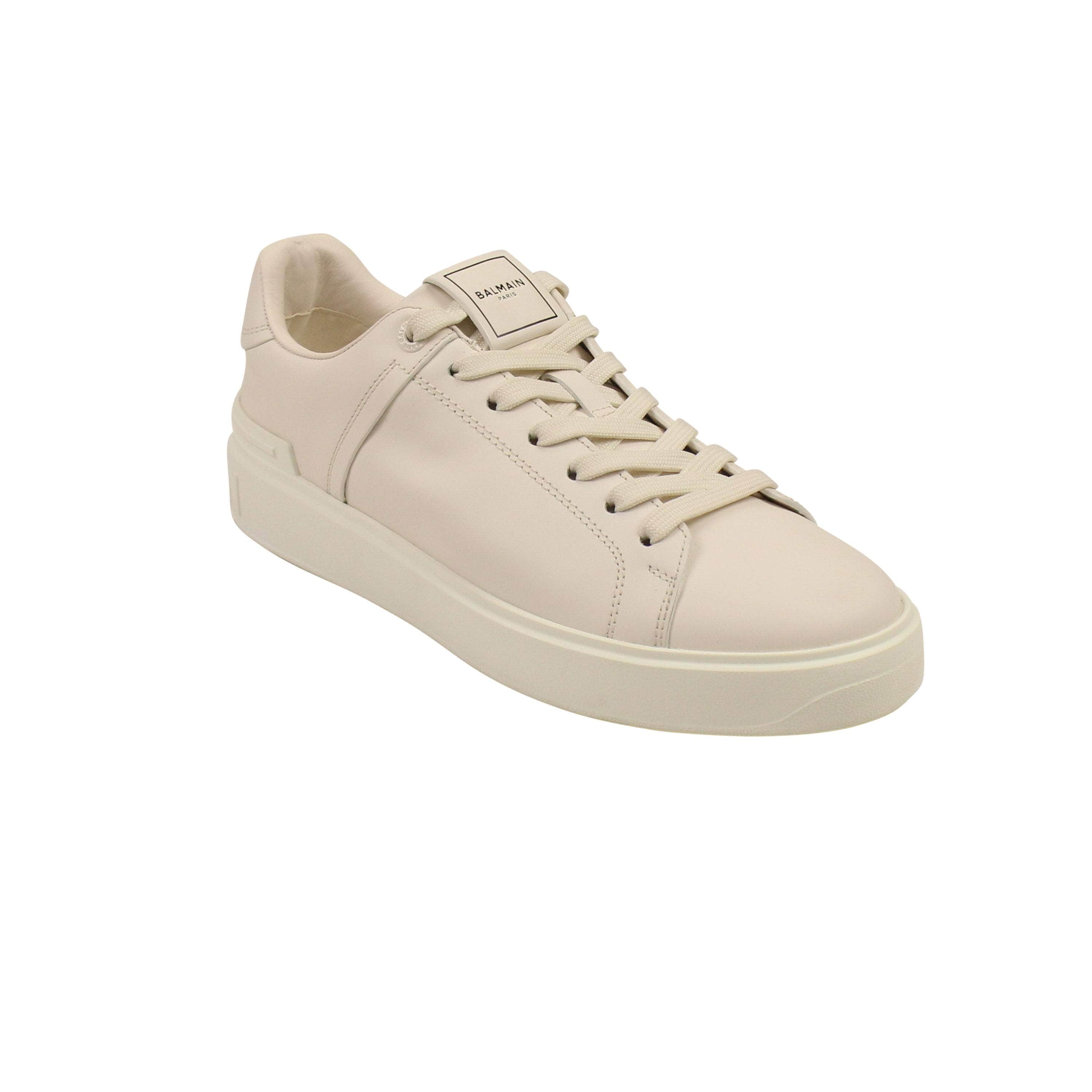 Balmain 500-750, channelenable-all, chicmi, couponcollection, main-shoes, shop375, size-44, Stadium Goods White B- Court Sneakers