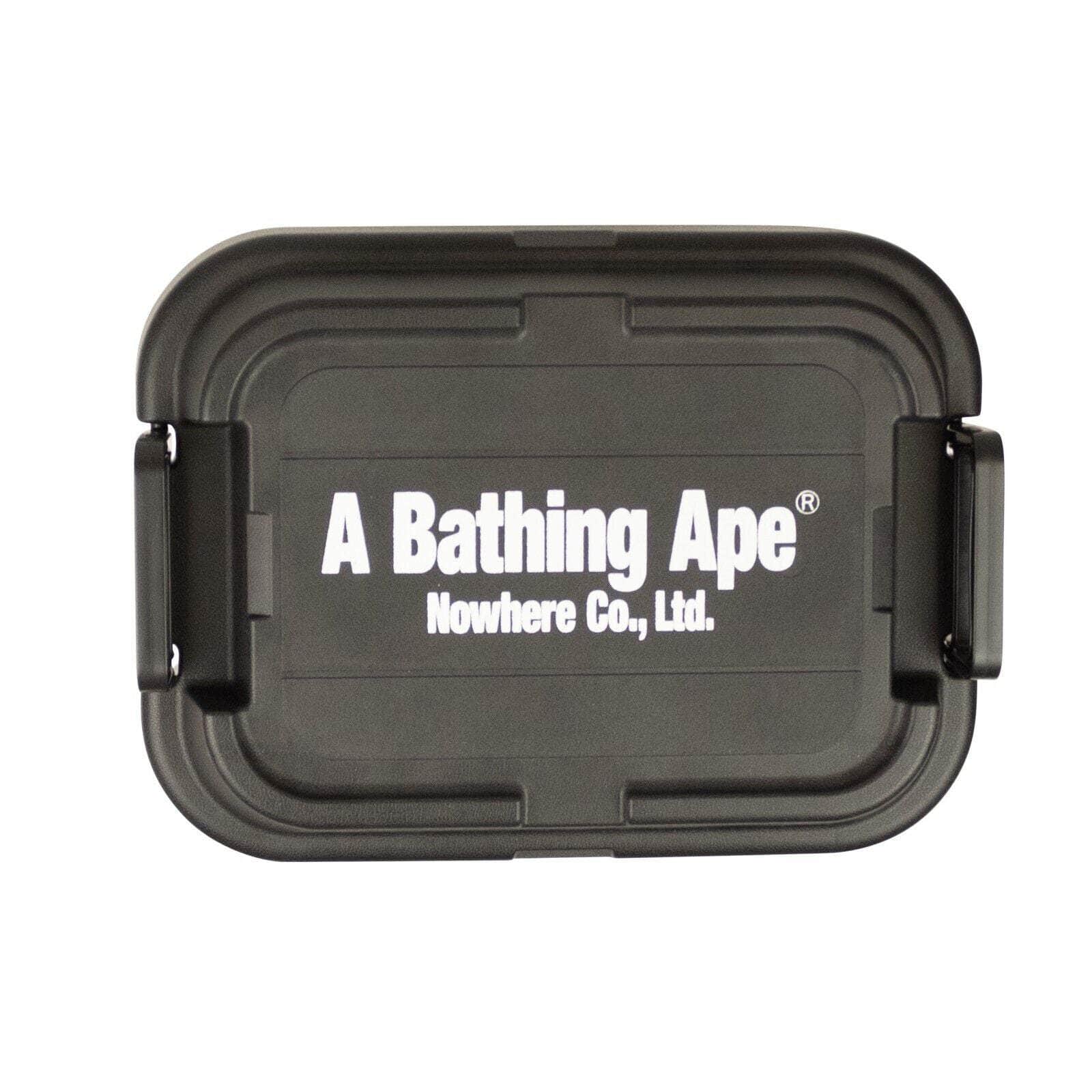 Bape bape, channelenable-all, chicmi, couponcollection, gender-mens, gender-womens, kitchen-decor, main-accessories, mens-shoes, shop375, size-os, under-250 OS Black Mini Logo Storage Box BAP-XACC-0042/OS BAP-XACC-0042/OS