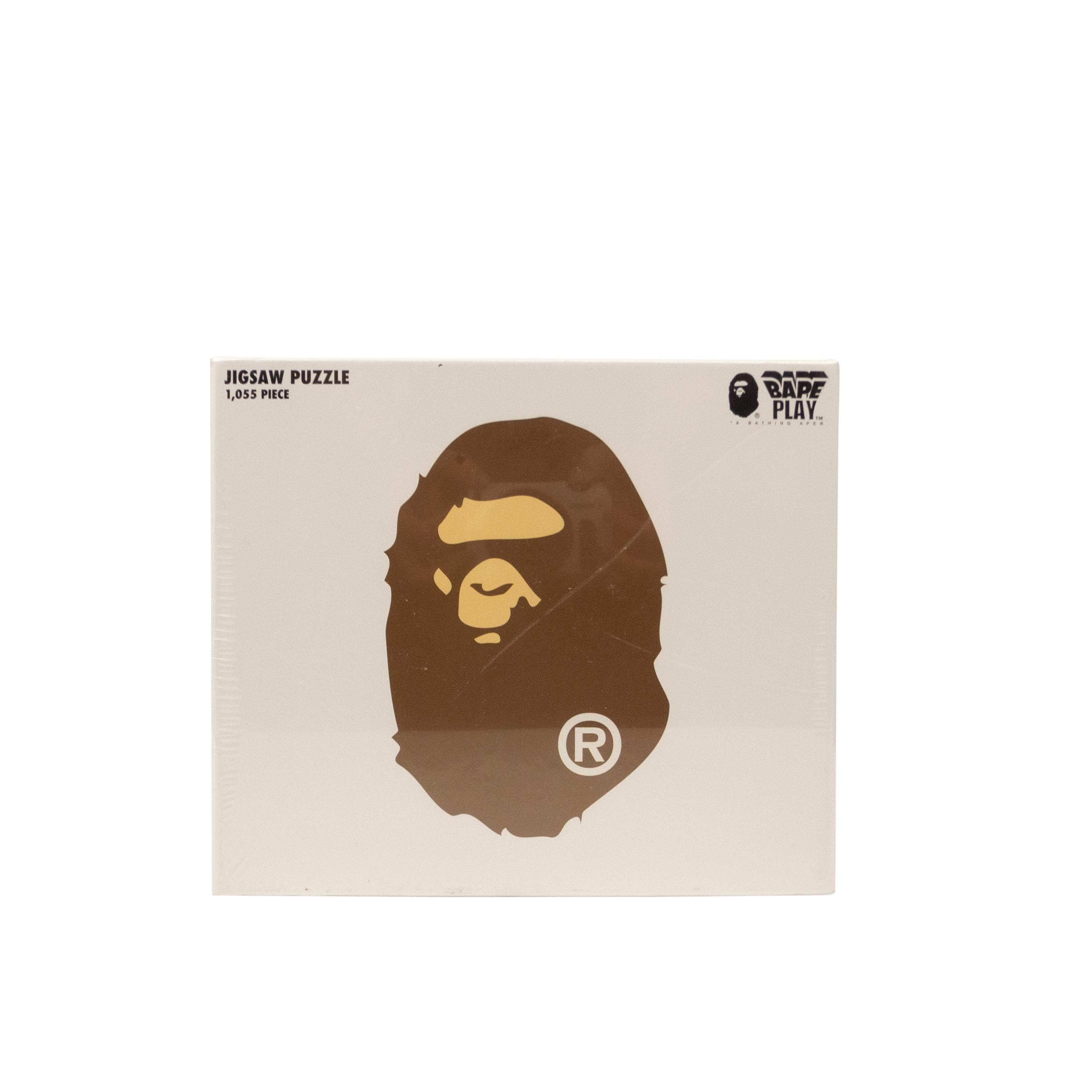 Bape bape, channelenable-all, chicmi, couponcollection, main-accessories, shop375, size-os, stationary-toys, under-250 OS Brown Ape Head Jigsaw Puzzle BAP-XACC-0025/OS BAP-XACC-0025/OS