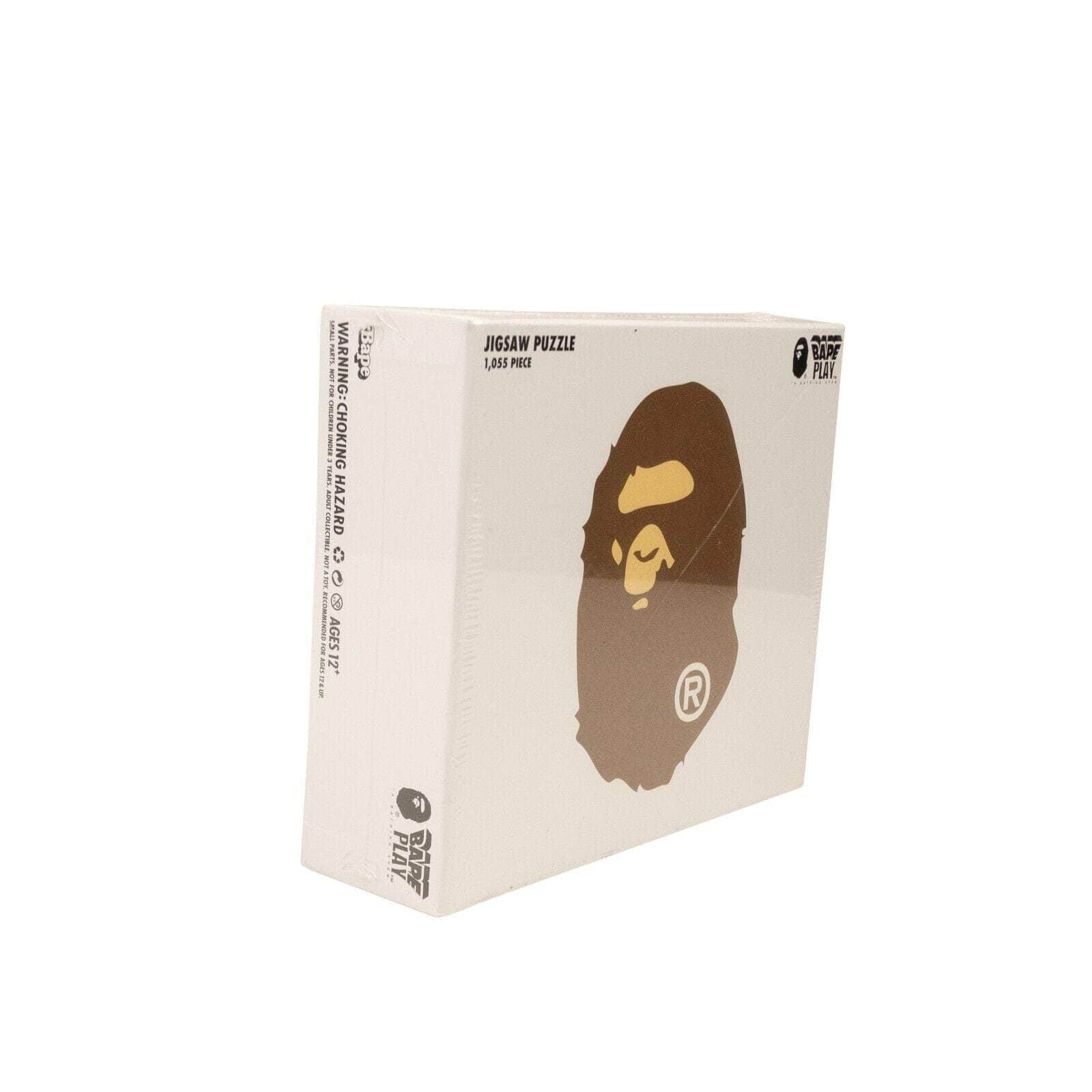 Bape bape, channelenable-all, chicmi, couponcollection, main-accessories, shop375, size-os, stationary-toys, under-250 OS Brown Ape Head Jigsaw Puzzle BAP-XACC-0025/OS BAP-XACC-0025/OS