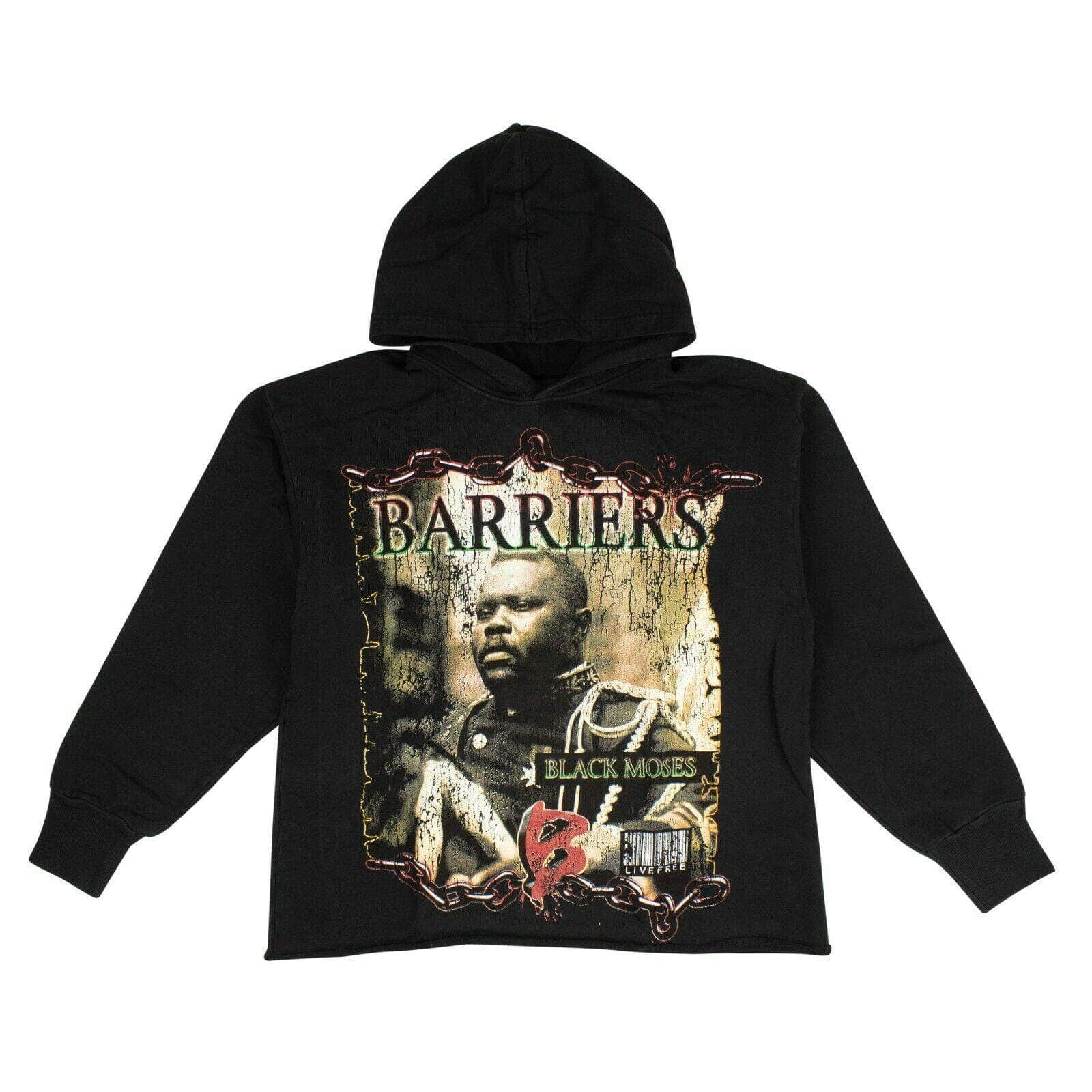 Barriers 95-BRR-1005/XXL NEW BARRIERS Black Marcus Garvey Hoodie Size XXL 95-BRR-1005/XXL