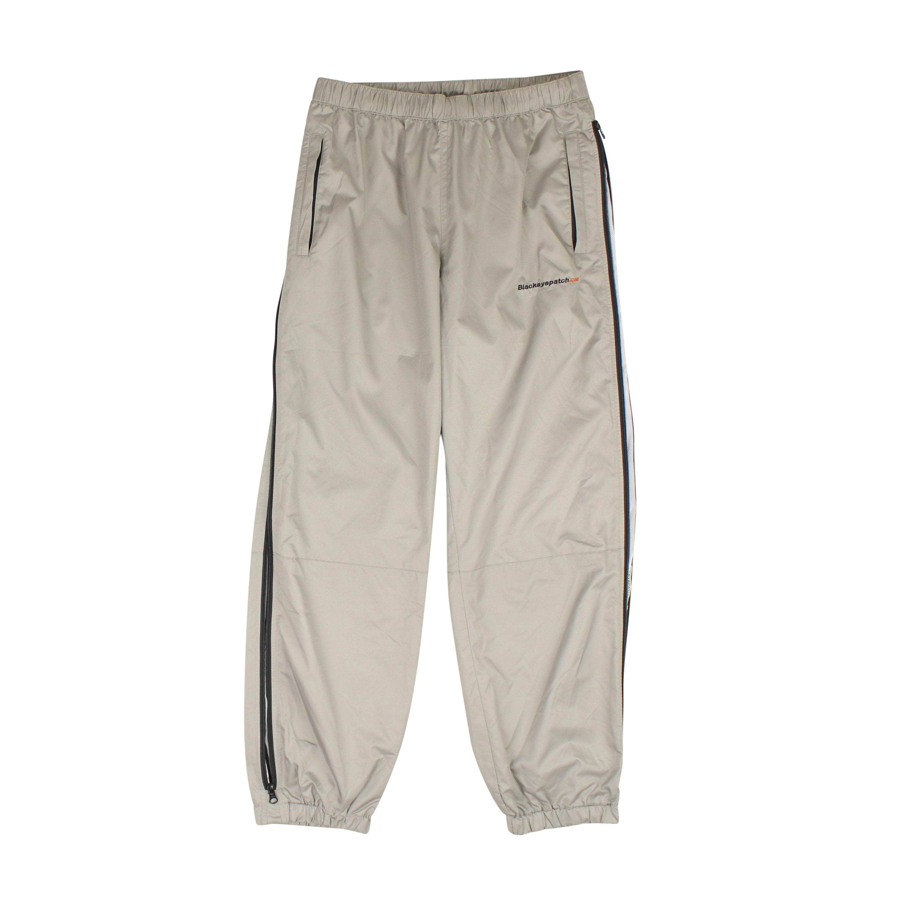 Blackeyepatch 95-BEP-1008/L NWT Blackeyepatch GREY NYLON TRACK PANTS Size L $260 95-BEP-1008/L