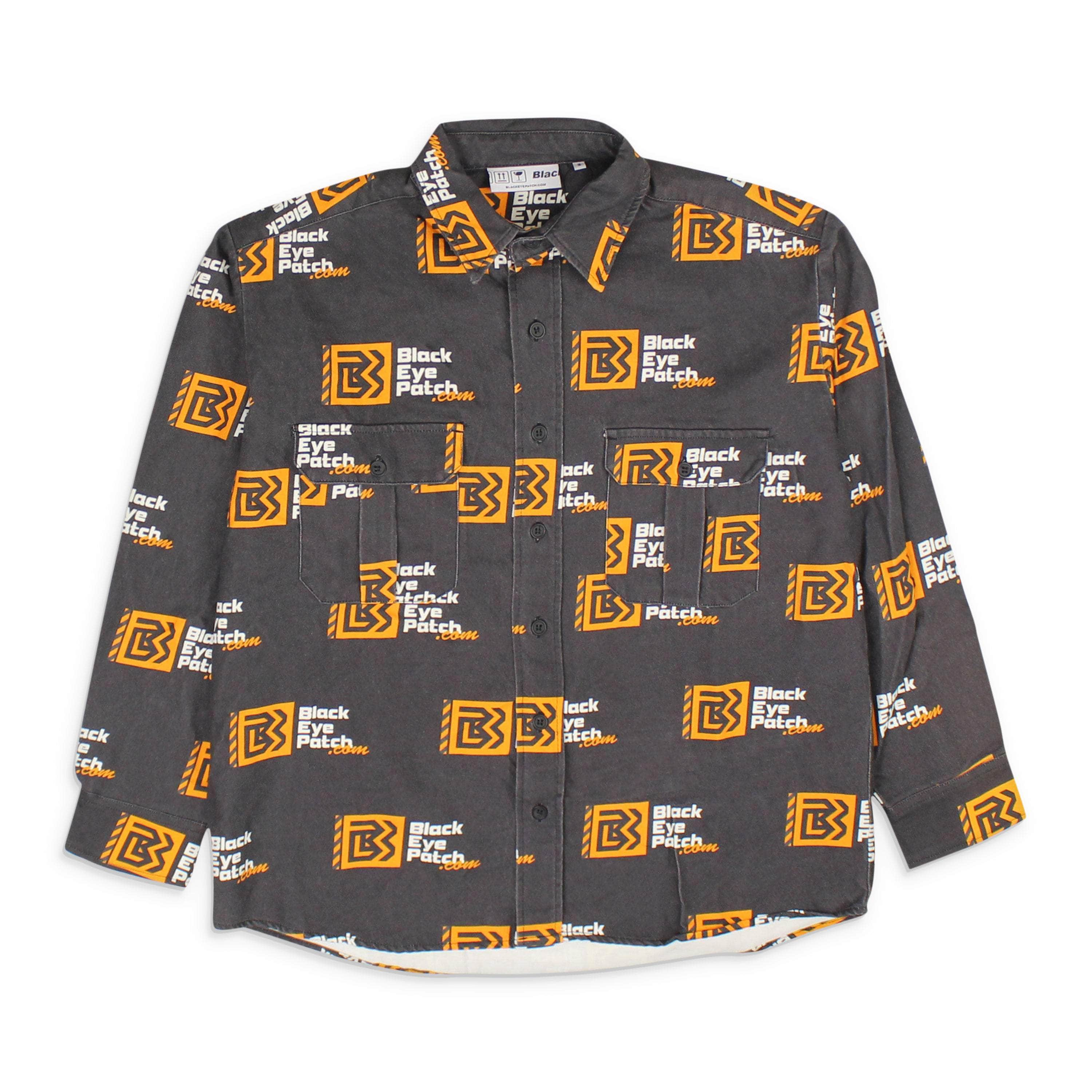 Blackeyepatch 95-BEP-1012/M NWT Blackeyepatch BLACK DOTCOM L/S SHIRT Size M $295 95-BEP-1012/M