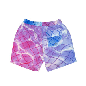 Blue Sky Inn blue-sky-inn, channelenable-all, chicmi, couponcollection, gender-mens, main-clothing, mens-shoes, size-l, size-m, size-s, size-xl, under-250 Blue, Pink And Purple Pool Print Swim Trunks