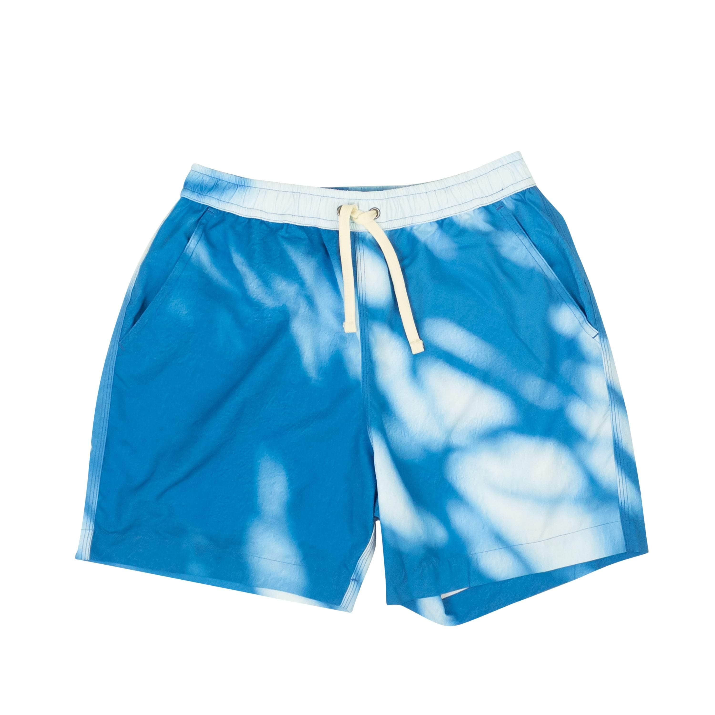 Blue Sky Inn BSI-XBTM-0002/L NWT BLUE SKY INN Blue Shadow Print Swim Trunks Size L $170 BSI-XBTM-0002/L