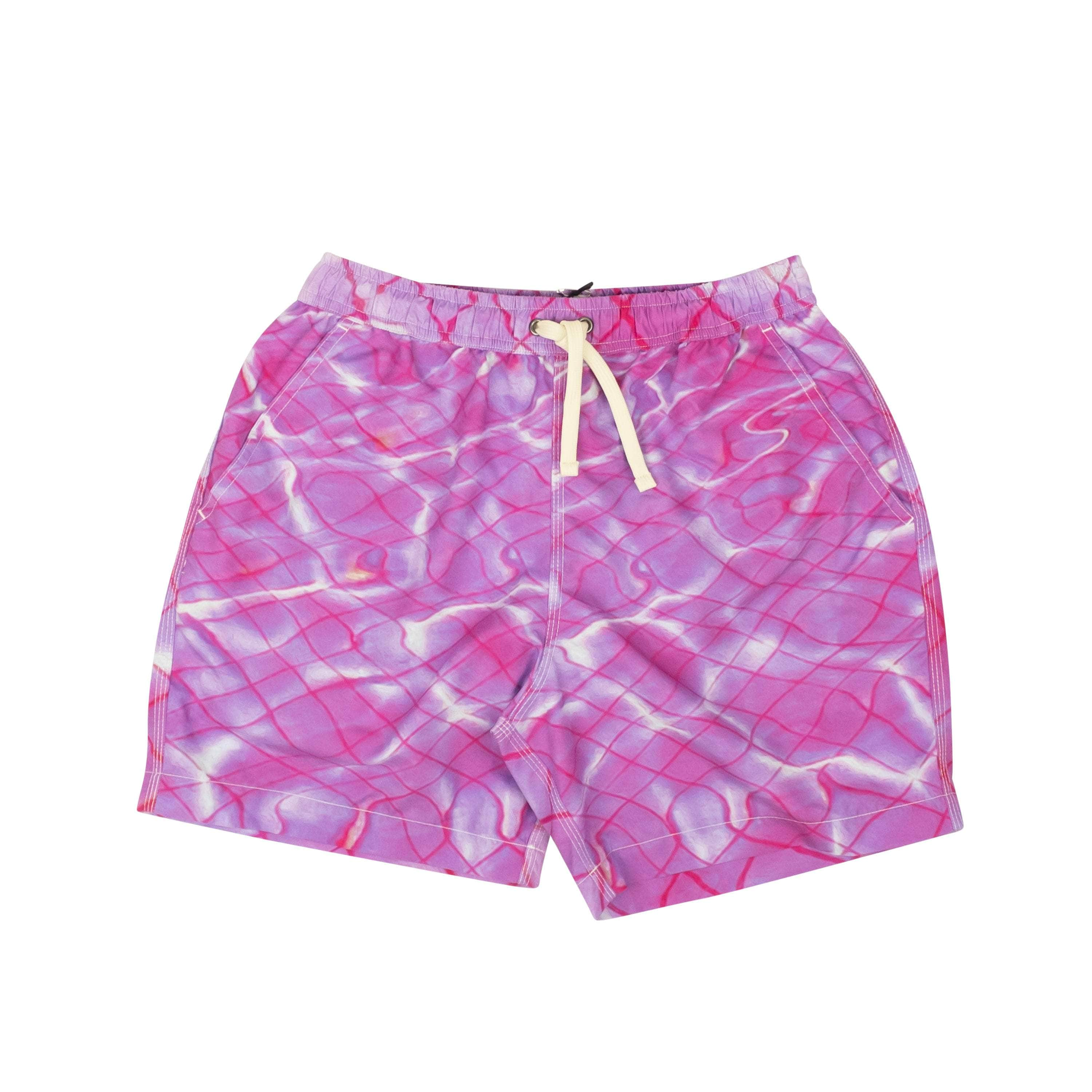 Blue Sky Inn BSI-XBTM-0004/L NWT BLUE SKY INN Purple Pool Print Swim Trunks Size L $170 BSI-XBTM-0004/L