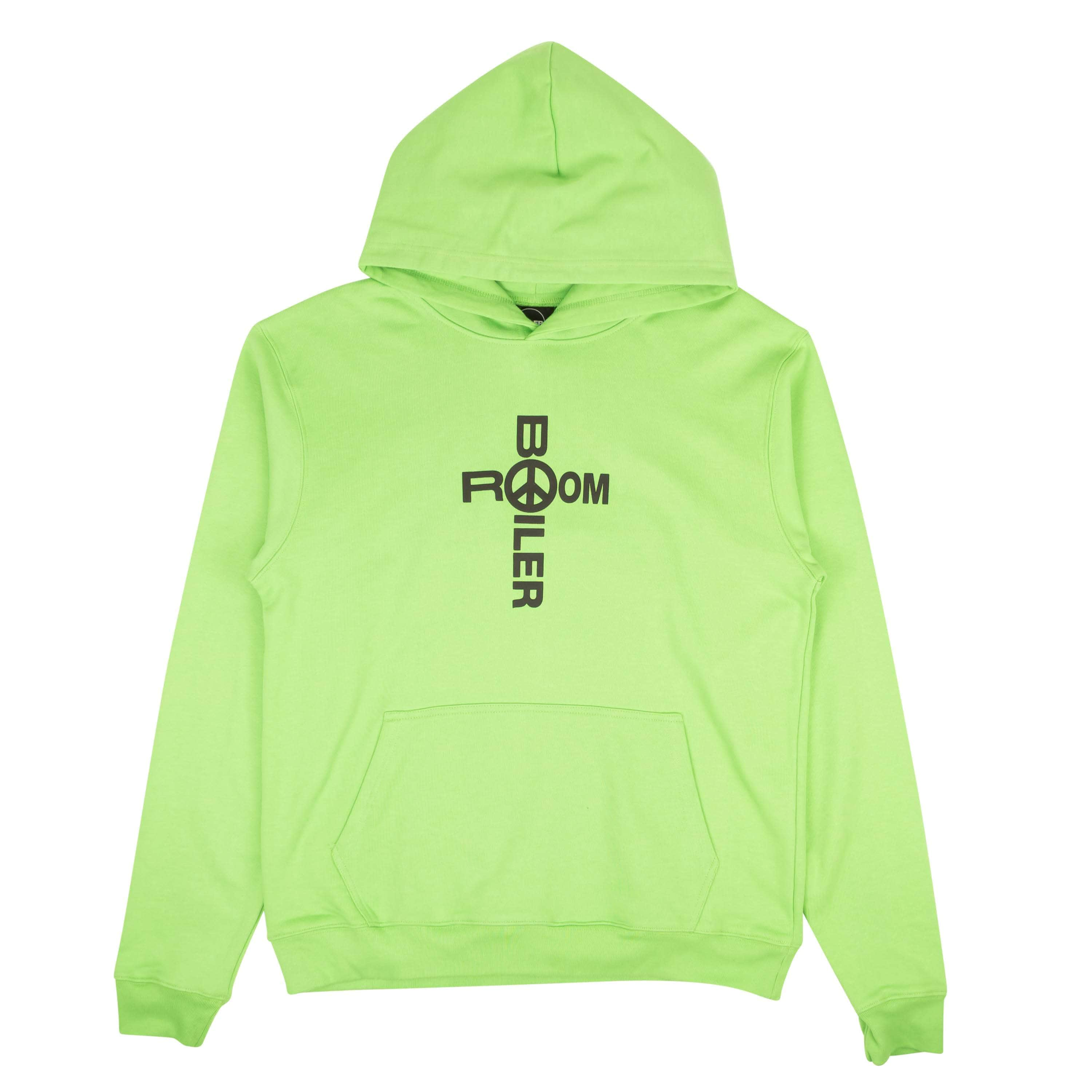 BOILER ROOM 95-BRM-1006/L NWT BOILER ROOM GRN HOLY BOILER HOODIE Size L $160 95-BRM-1006/L