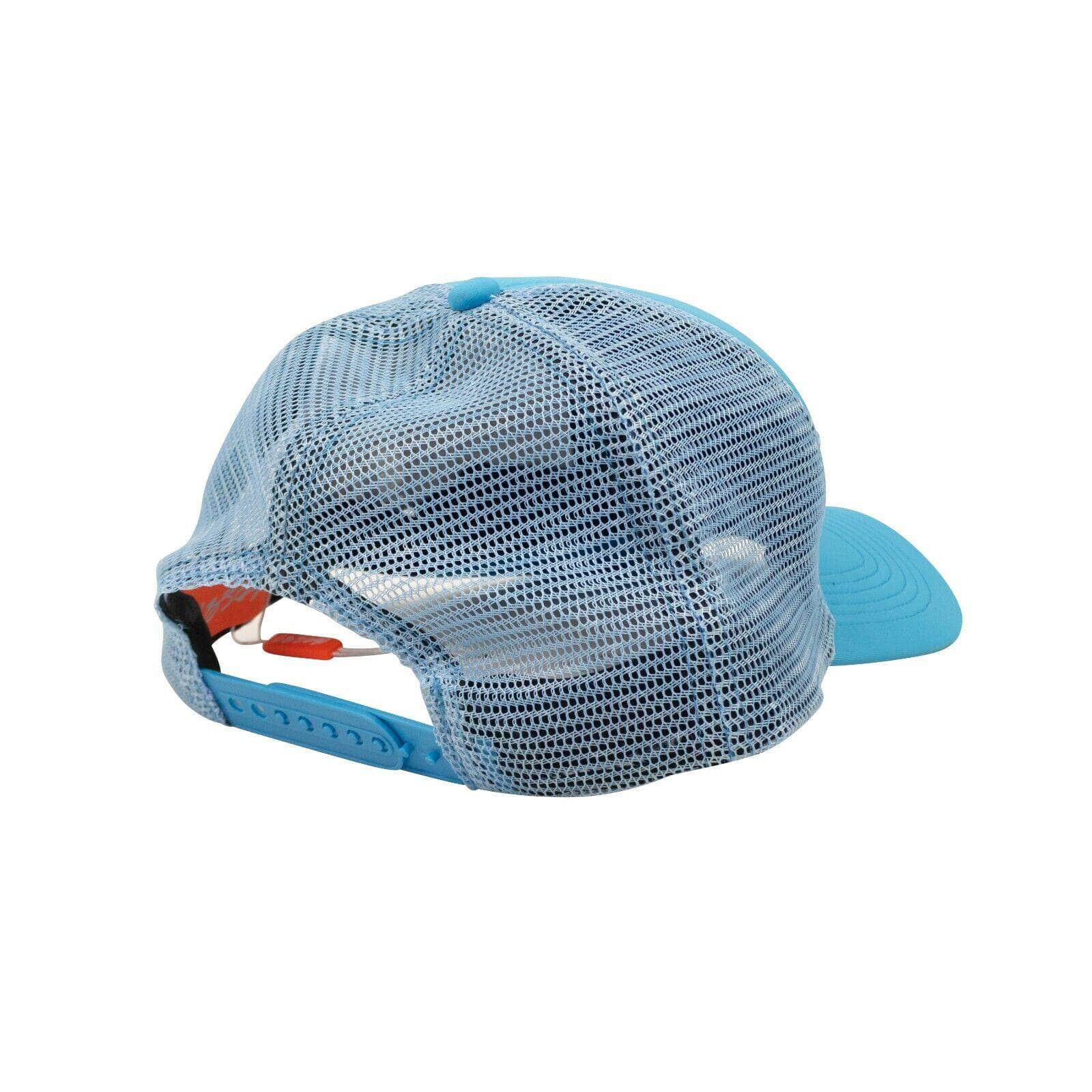 Bossi bossi, channelenable-all, chicmi, couponcollection, gender-mens, main-accessories, mens-shoes, size-os, under-250 OS Baby Blue Skull Logo Trucker Hat BOS-XACC-0001/OS BOS-XACC-0001/OS
