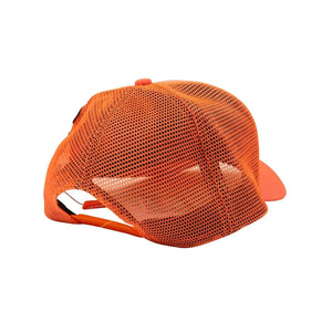 Bossi bossi, channelenable-all, chicmi, couponcollection, gender-mens, main-accessories, mens-shoes, size-os, under-250 OS Orange Skull Logo Trucker Hat BOS-XACC-0002/OS BOS-XACC-0002/OS