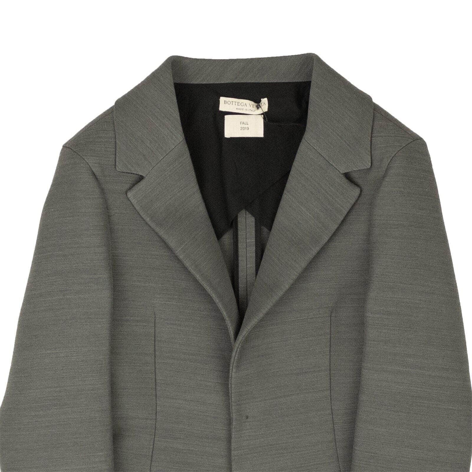 Bottega Veneta 1000-2000, channelenable-all, chicmi, couponcollection, gender-womens, main-clothing, shop375, size-34, size-40, size-44, womens-jackets-blazers Light Grey Wool Jacket