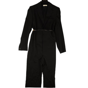 Bottega Veneta 1000-2000, channelenable-all, chicmi, couponcollection, gender-womens, main-clothing, shop375, size-38, womens-jumpsuits-rompers 38 Black Wool Blazer Jumpsuit BTV-XTPS-0112/38 BTV-XTPS-0112/38