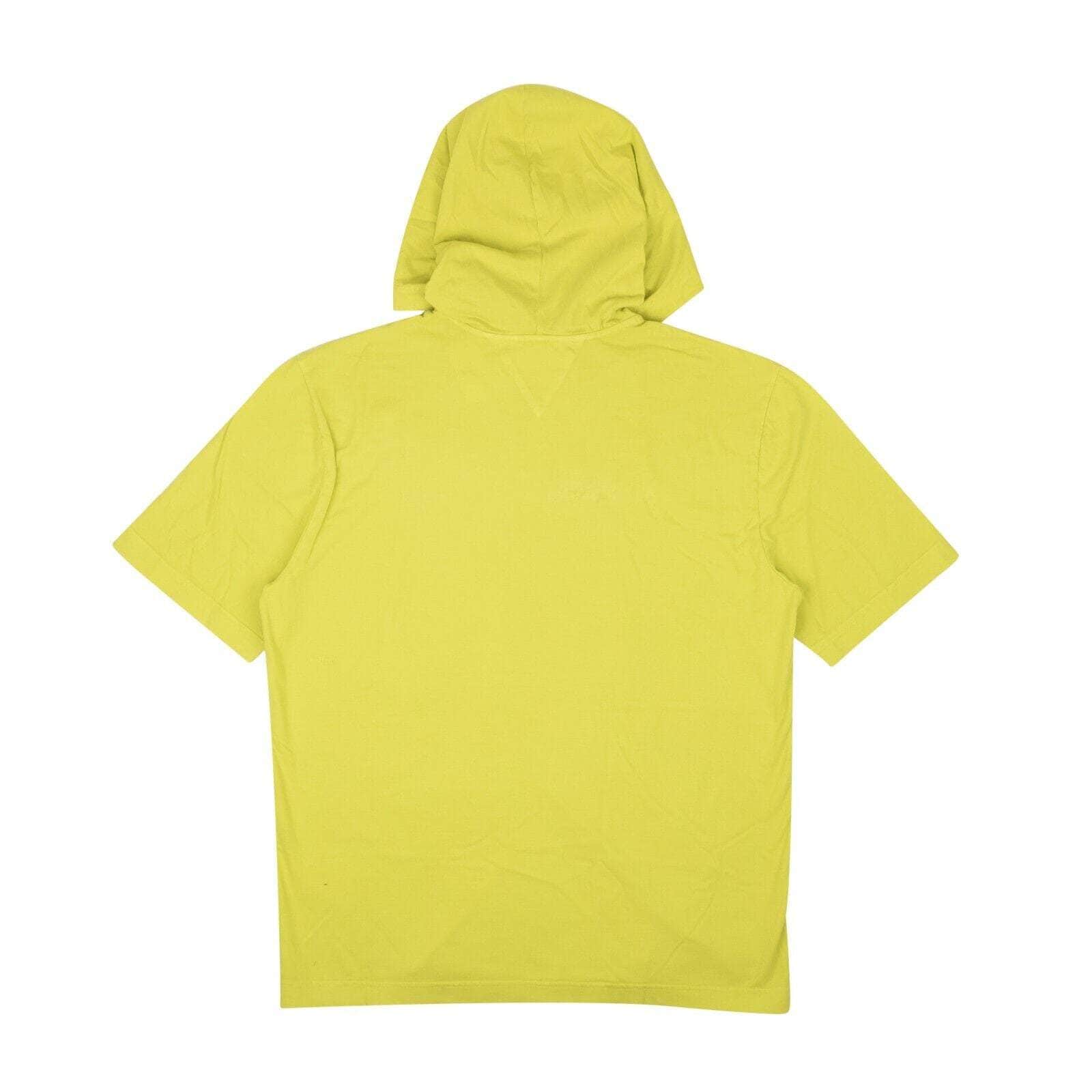Bottega Veneta 500-750, channelenable-all, chicmi, couponcollection, gender-mens, main-clothing, mens-shoes, size-l, size-m XS / 646935V1SO0_7275 Yellow Lemon Hooded Short Sleeve T-Shirt BTV-XTSH-0020/XS BTV-XTSH-0020/XS