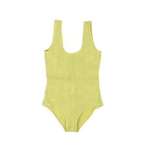 Bottega Veneta 500-750, channelenable-all, chicmi, couponcollection, gender-womens, main-clothing, size-36, size-38, size-40, womens-one-piece-swimsuits Seagrass Green Crinkle One Piece Swimsuit