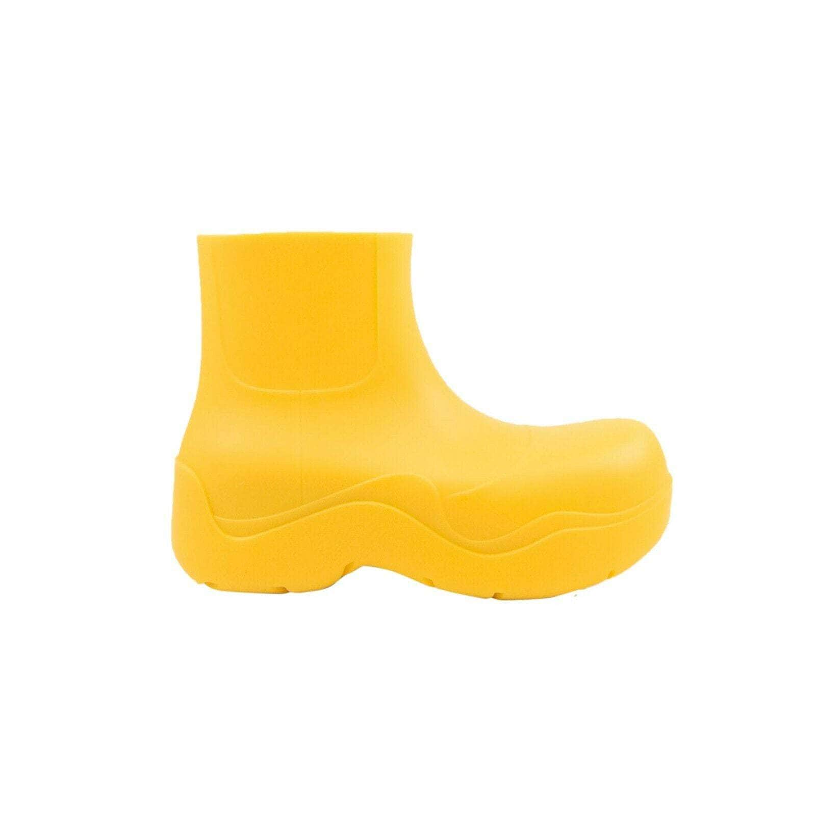 Bottega Veneta 500-750, channelenable-all, chicmi, couponcollection, gender-womens, main-shoes, shop375, Stadium Goods 34 Yellow Rubber Puddle Ankle Rain Boots 95-BTV-2014/34 95-BTV-2014/34