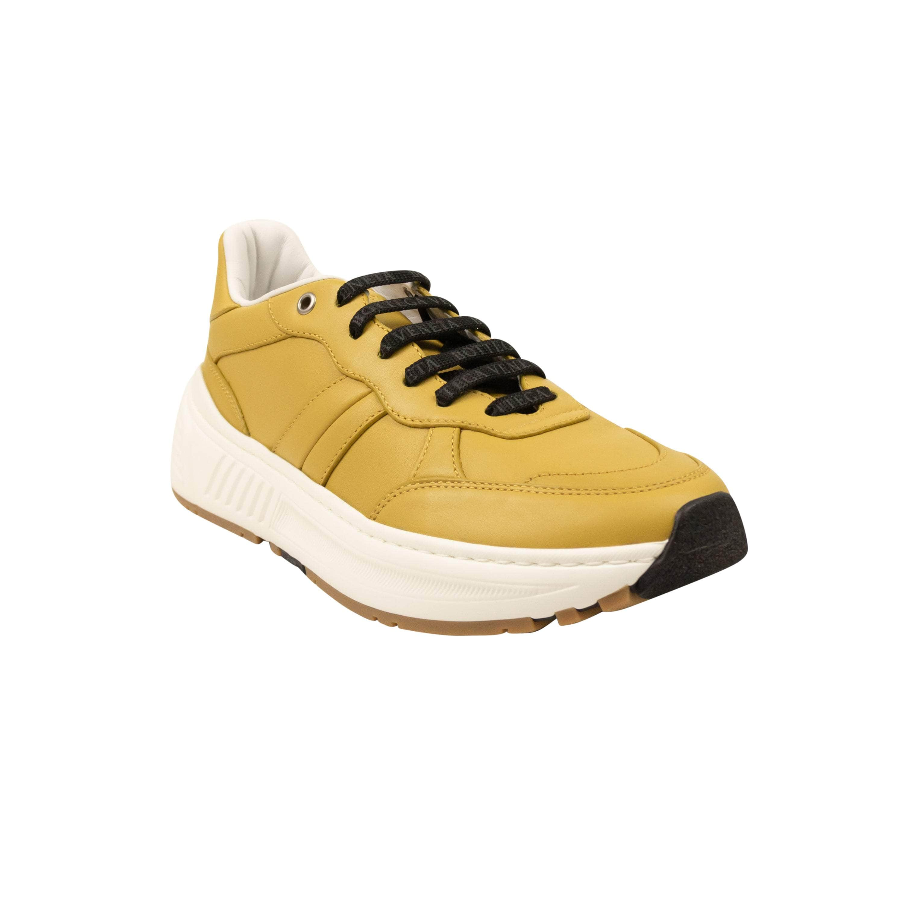 Bottega Veneta BTV-XSNK-0002/42.5 NIB Bottega Veneta Butterscotch Calf Leather Tennis Sneakers Size 42.5 $850 BTV-XSNK-0002/42.5