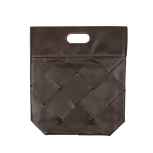 Bottega Veneta channelenable-all, chicmi, couponcollection, gender-womens, main-handbags OS Fondant Brown Leather Slip Small Tote Bag BTV-XBGS-0012/OS BTV-XBGS-0012/OS