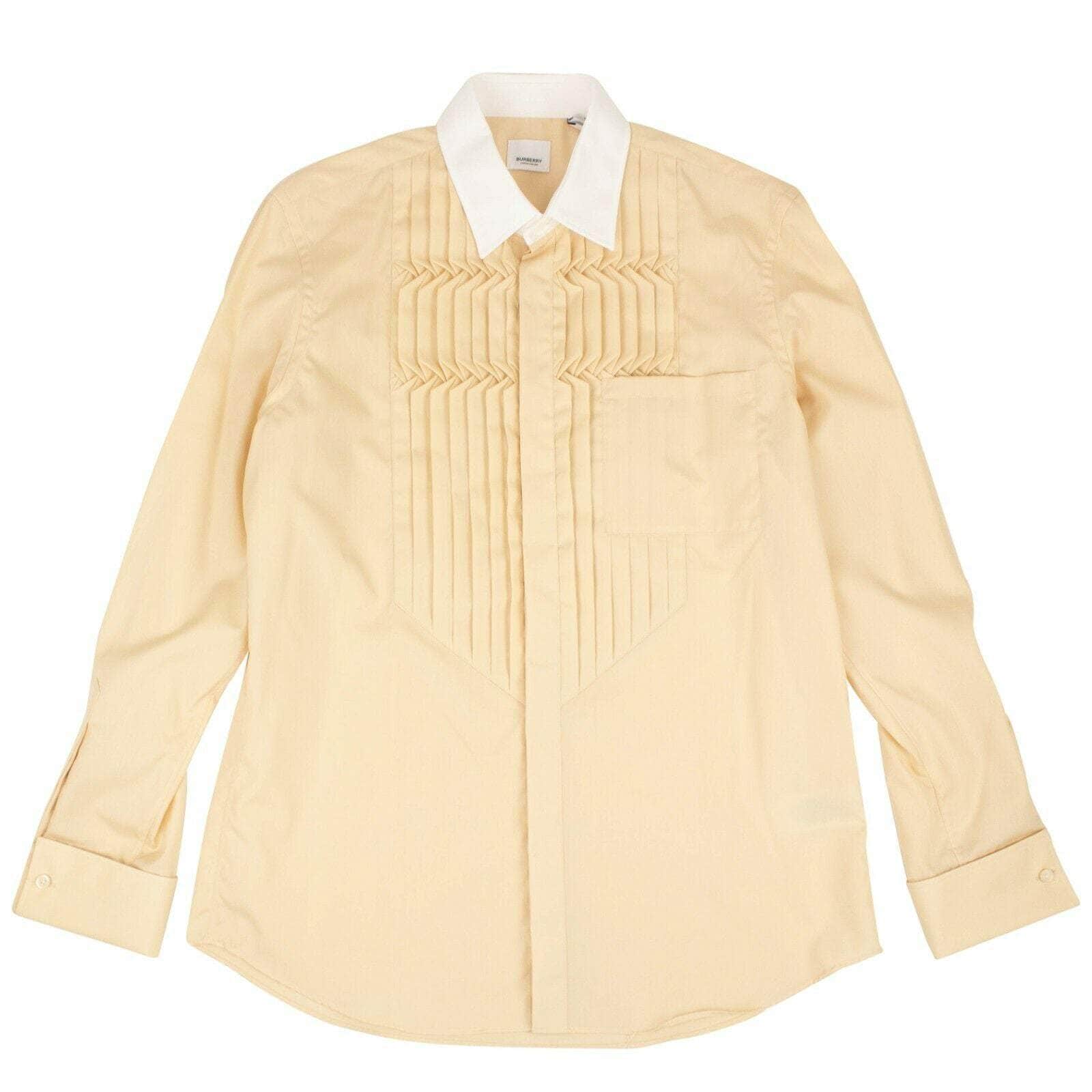 Burberry 1000-2000, burberry, channelenable-all, chicmi, couponcollection, gender-mens, main-clothing, size-38, size-39, size-40, size-41 41 Tan Buttermilk Collar Shirt 95-BRB-1015/41 95-BRB-1015/41