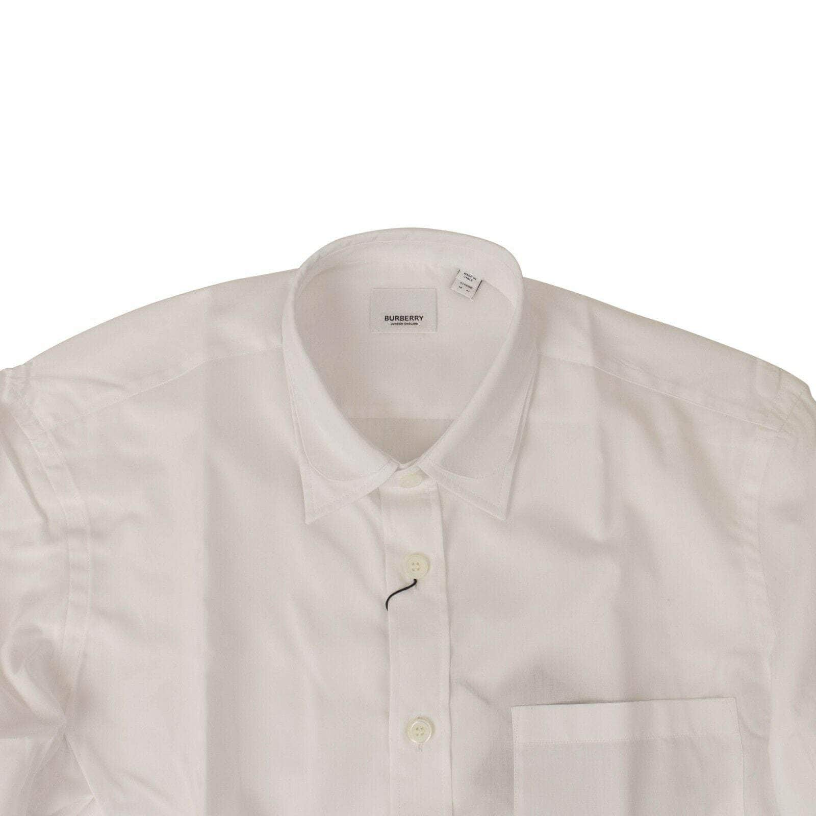 Burberry 250-500, burberry, channelenable-all, chicmi, couponcollection, gender-mens, main-clothing, newarrival2, size-38-eu, size-39-eu, size-41-eu Burberry Men's White Double Collar Shirt