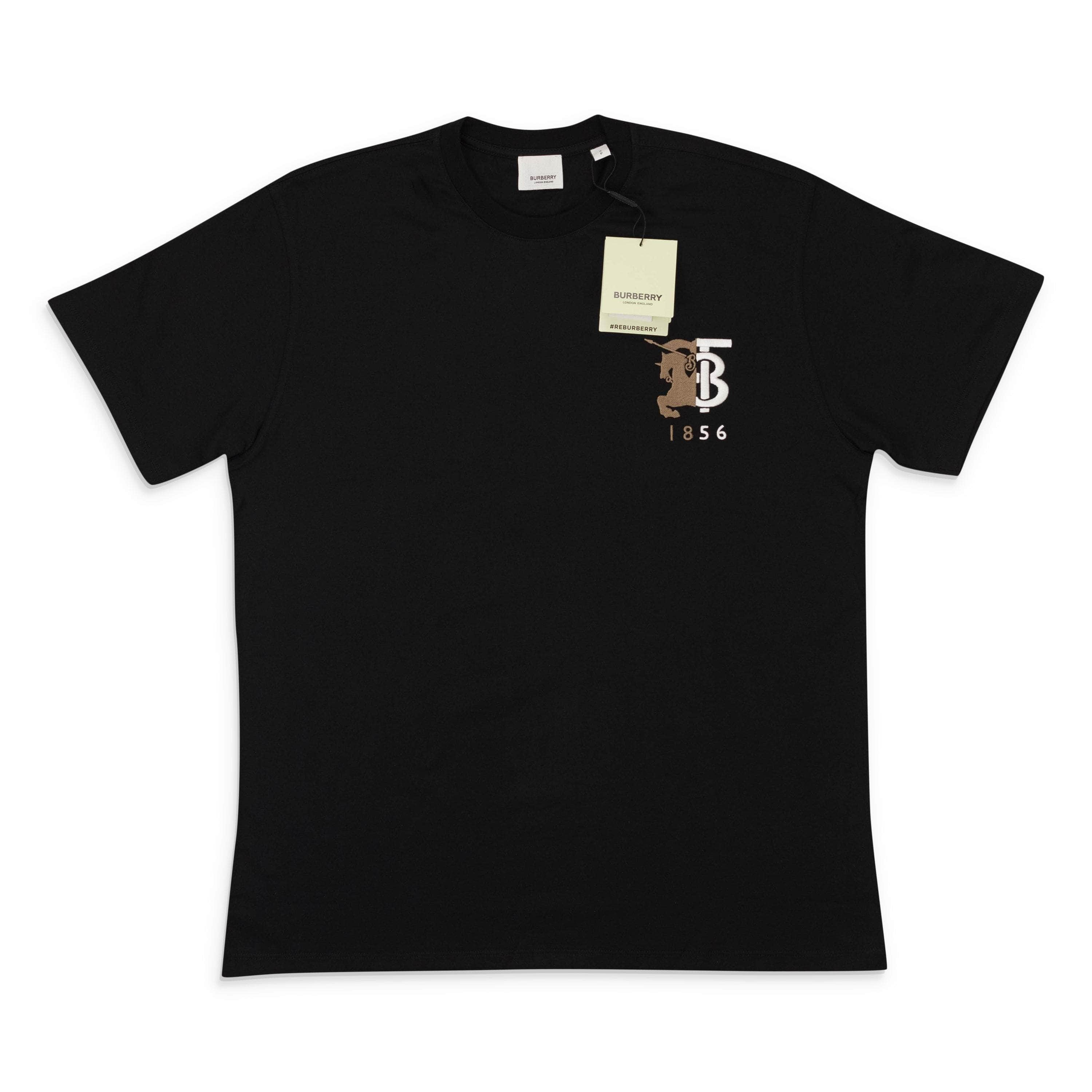 Burberry BRB-XTSH-0026/S NWT Burberry Black Half Horse Pocket Graphic T-Shirt Size S $510 BRB-XTSH-0026/S