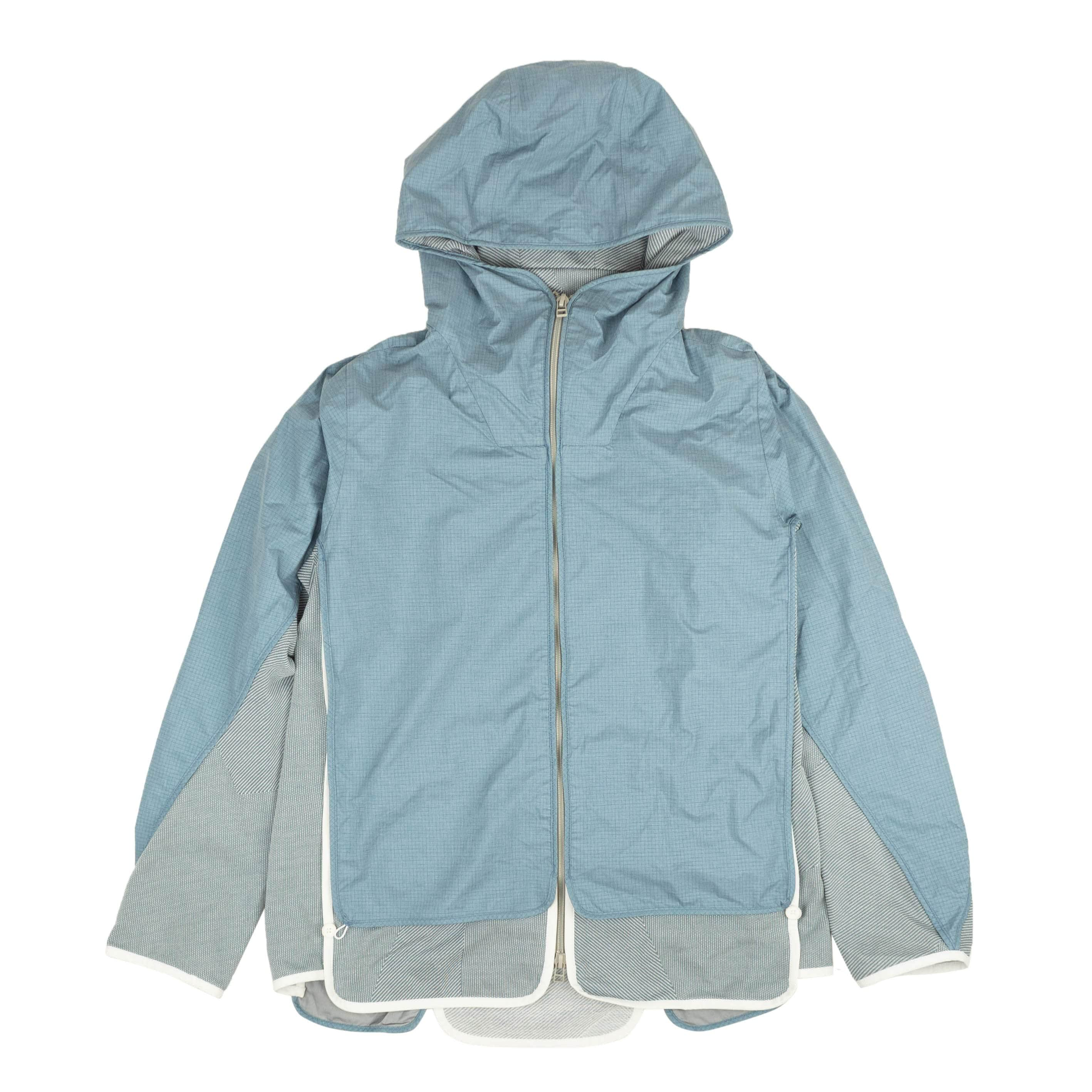 Byborre 95-BYB-0001/L NWT BYBORRE Dusty Blue HG6 S-Hybrid Hooded Jacket Size L $966 95-BYB-0001/L