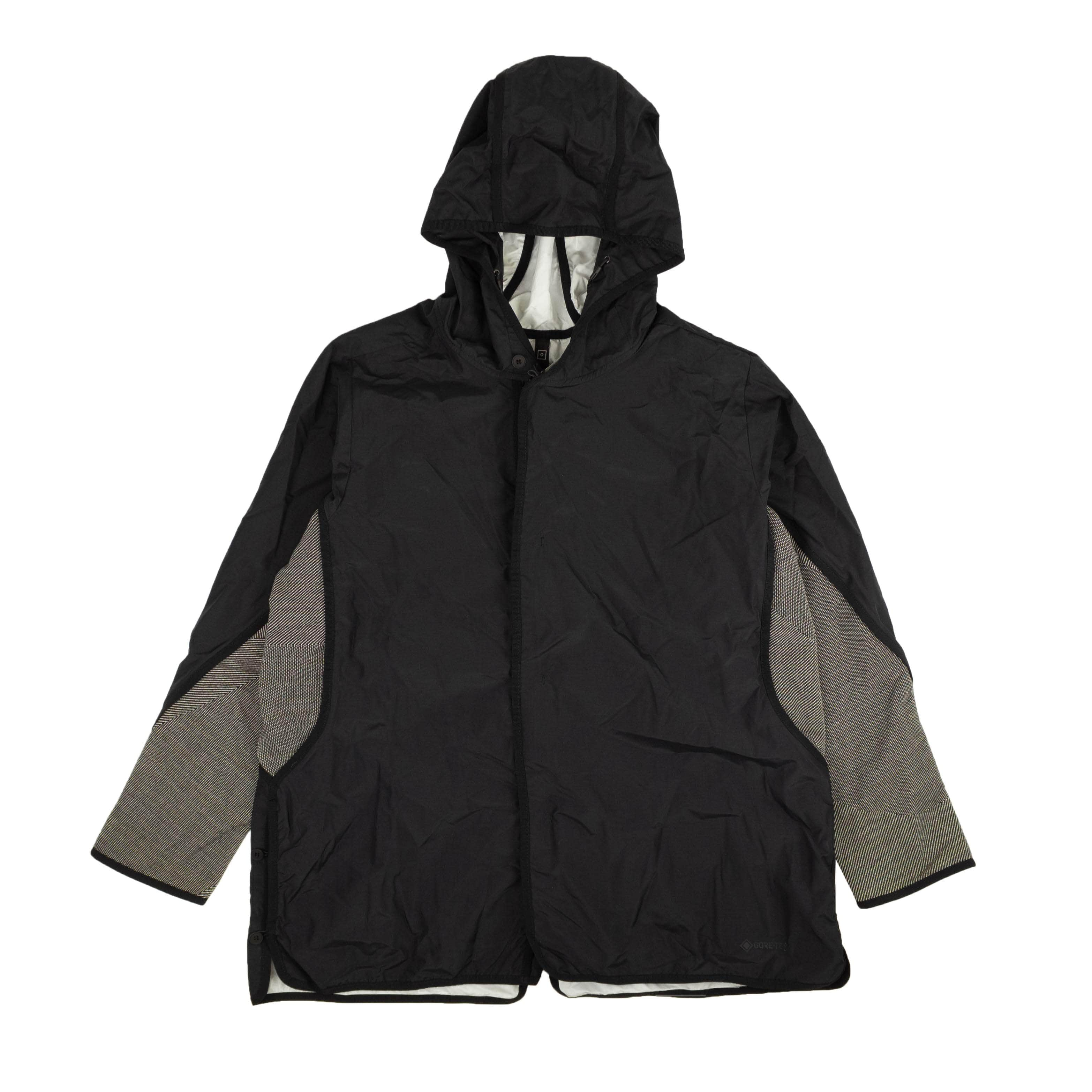 Byborre 95-BYB-0003/L NWT BYBORRE Black Hooded HG5 Knit Sides Jacket Size L $786 95-BYB-0003/L