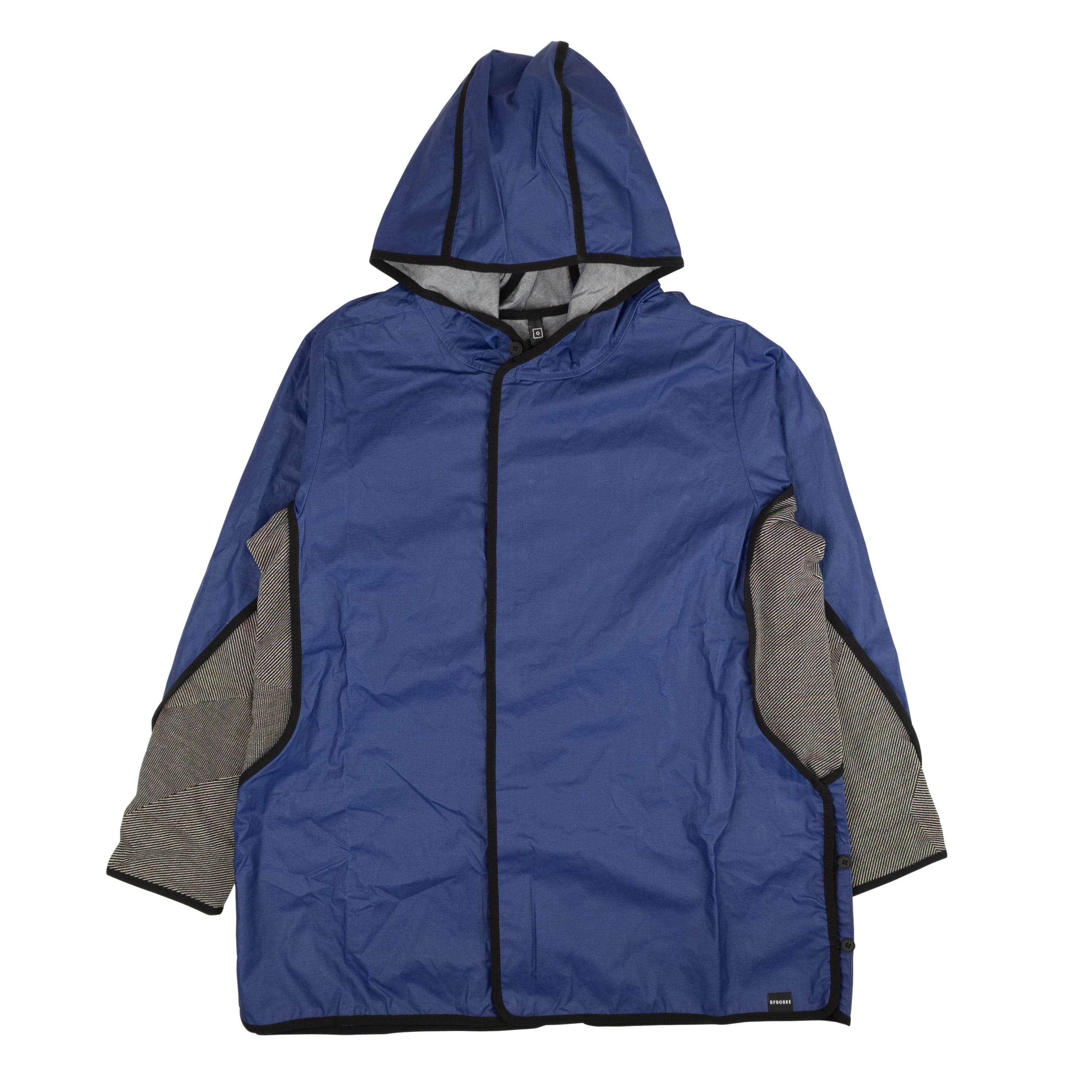 Byborre 95-BYB-1006/L NWT BYBORRE Blue G5 Hooded Jacket Size L $741 95-BYB-1006/L