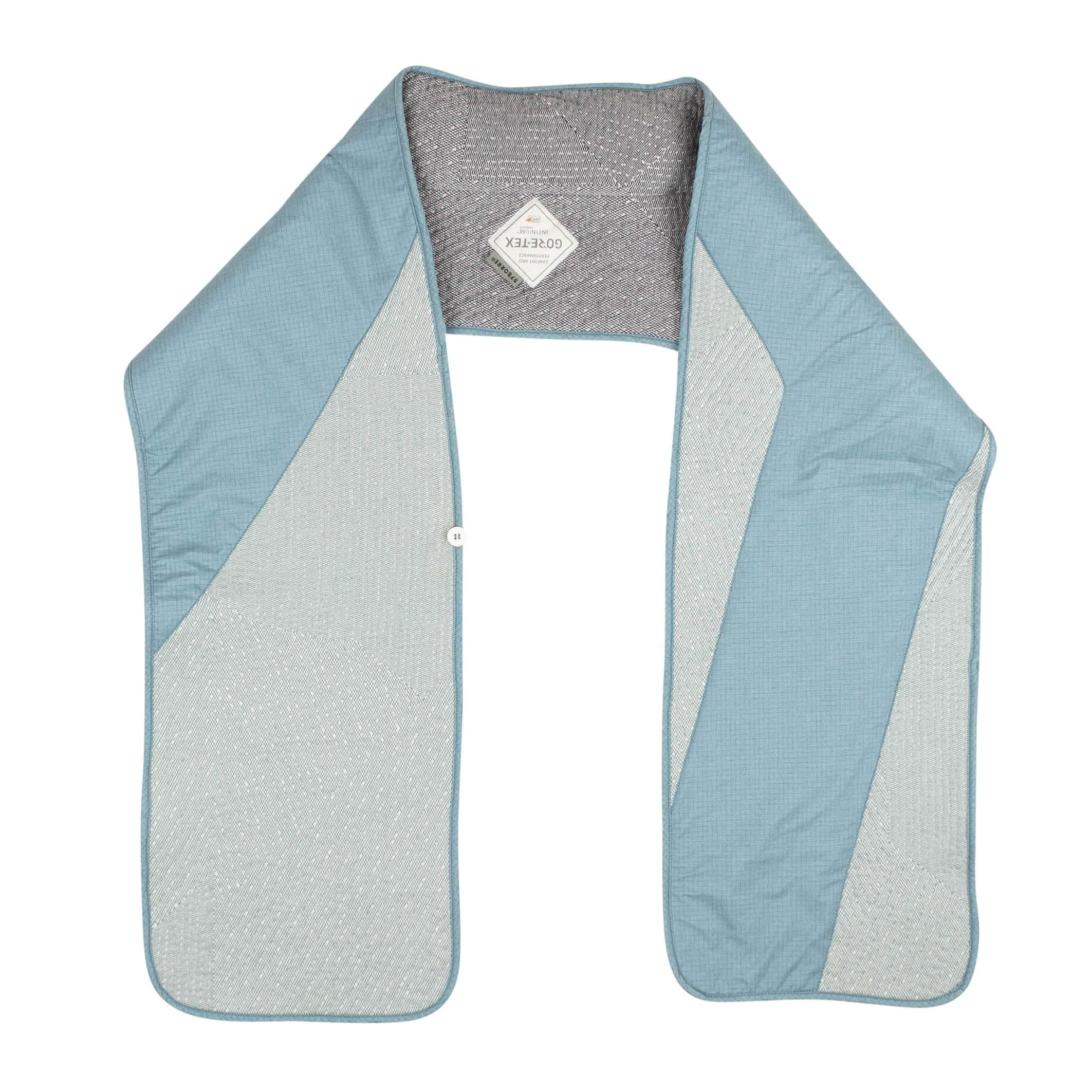 Byborre 95-BYB-3002/OS NWT BYBORRE Dusty Blue HS1 Hooded Scarf Size OS $336 95-BYB-3002/OS