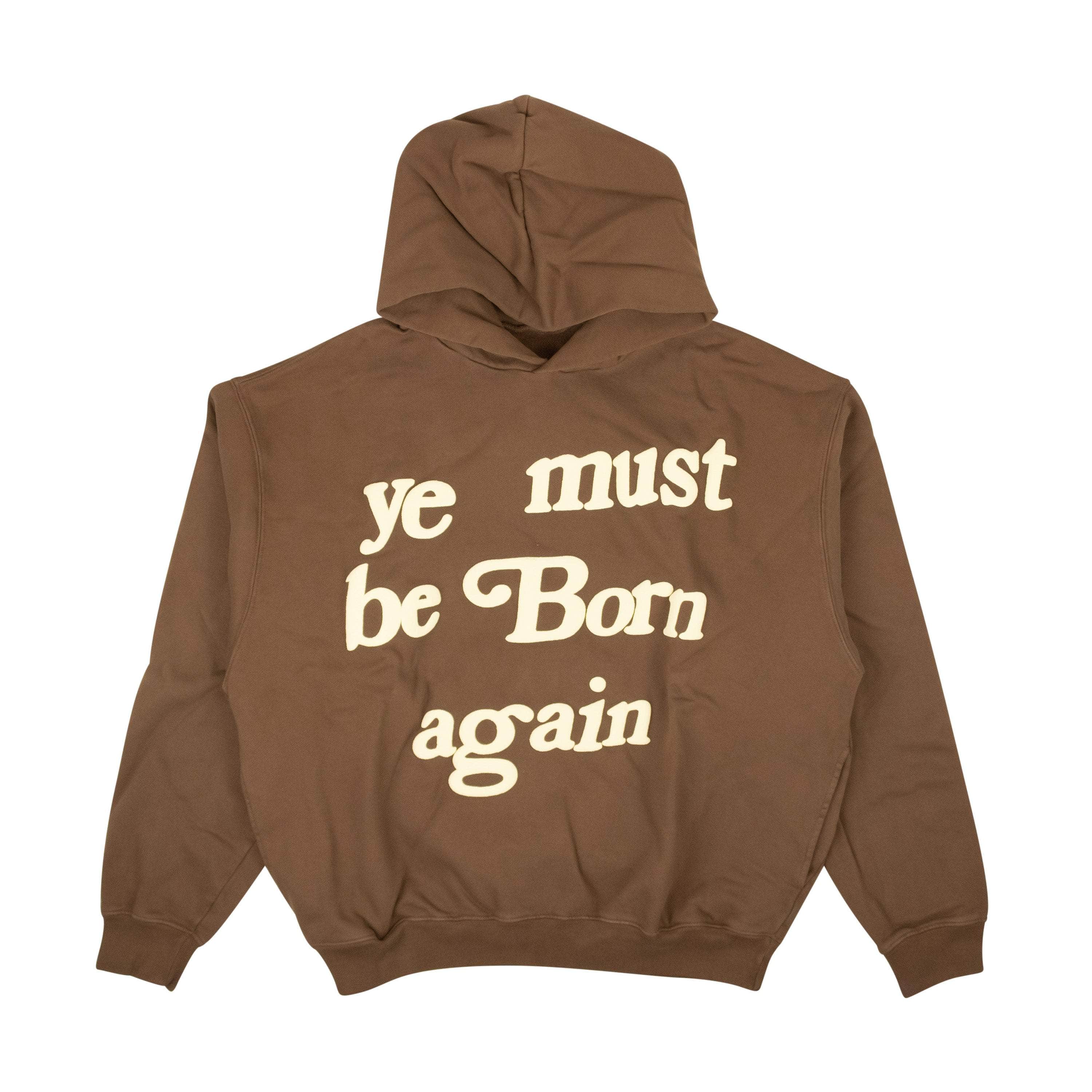 Cactus Plant Flea Market 250-500, cactus-plant-flea-market, couponcollection, gender-mens, gexclude, main-clothing, mens-shoes, size-l, size-m, size-s, SPO Brown Cactus Plant Flea Market Ye Must Be Born Again Hoodie