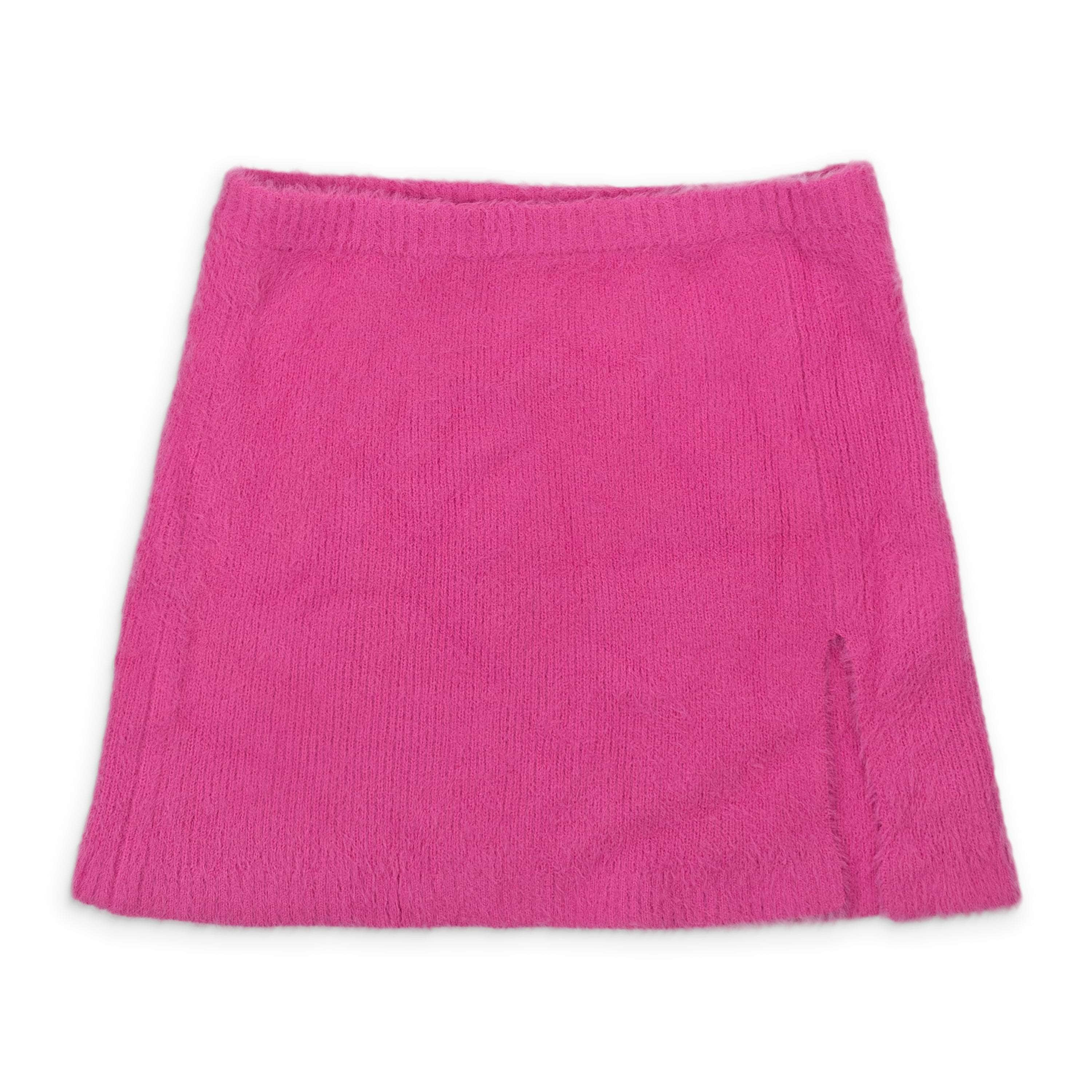 Callipygian 95-CPN-0030/M 95-CPN-0030/M SP20KAOP14006 FUSCHIA CALLIPYGIAN FURRY MINI SKIRT Size M 95-CPN-0030/M