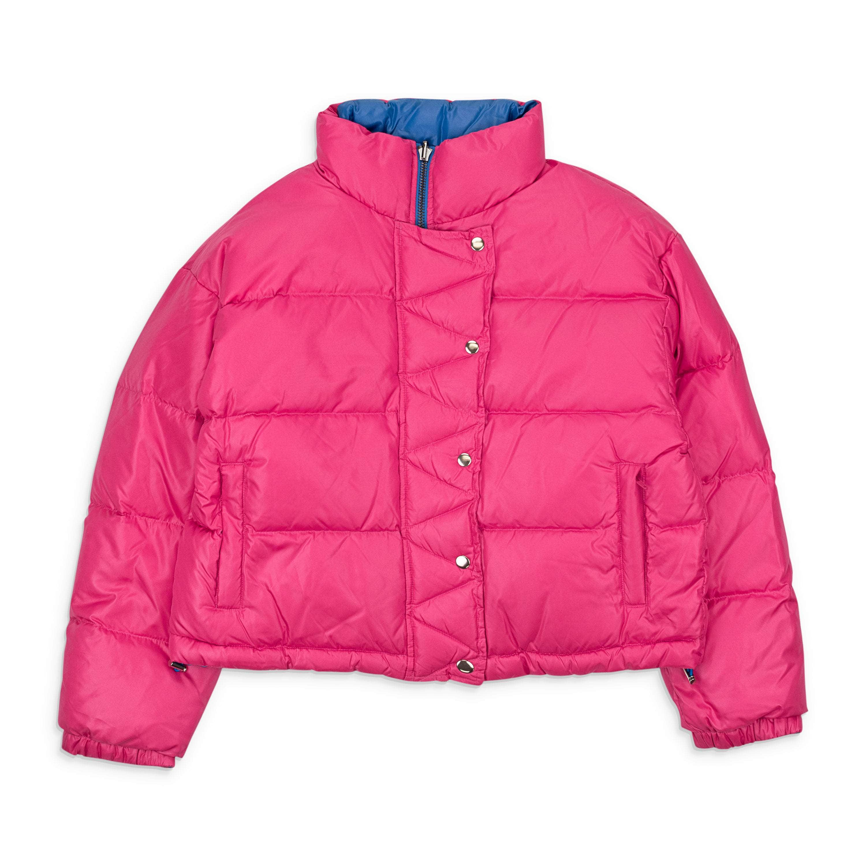 Callipygian 95-CPN-0036/S NWT CALLIPYGIAN PINK BLUE CALLIPYGIAN REVERSIBLE PUFFER COAT SIZE S $295 95-CPN-0036/S