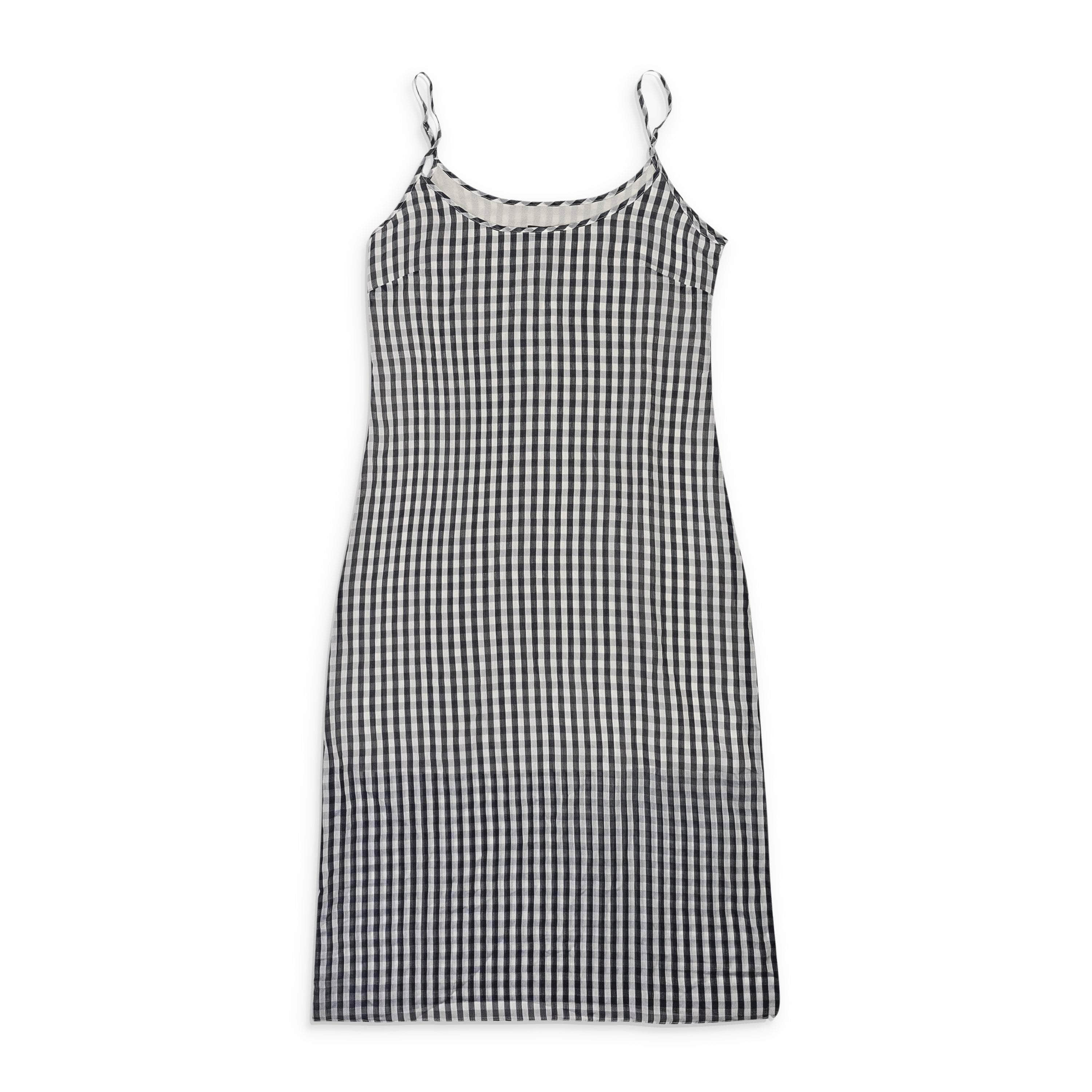 Callipygian 95-CPN-0051/L 95-CPN-0051/L F19AACP15009 NAVY 16 CALLIPYGIAN GINGHAM CAMI DRESS Size L 95-CPN-0051/L