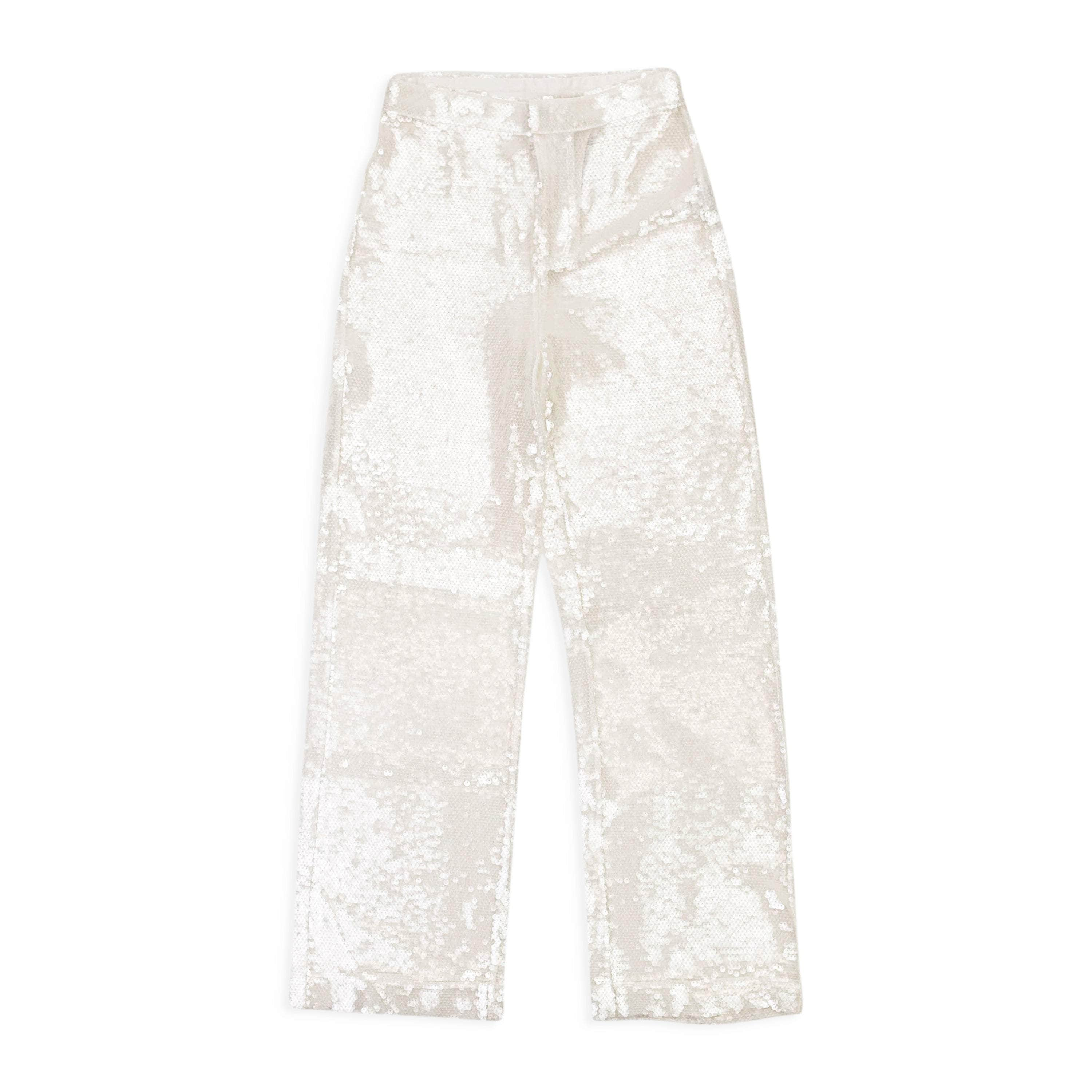 Callipygian 95-CPN-1043/0 95-CPN-1043/0 F19KAFP13024 CLEAR CALLIPYGIAN SEQUIN TROUSER Size 0 95-CPN-1043/0